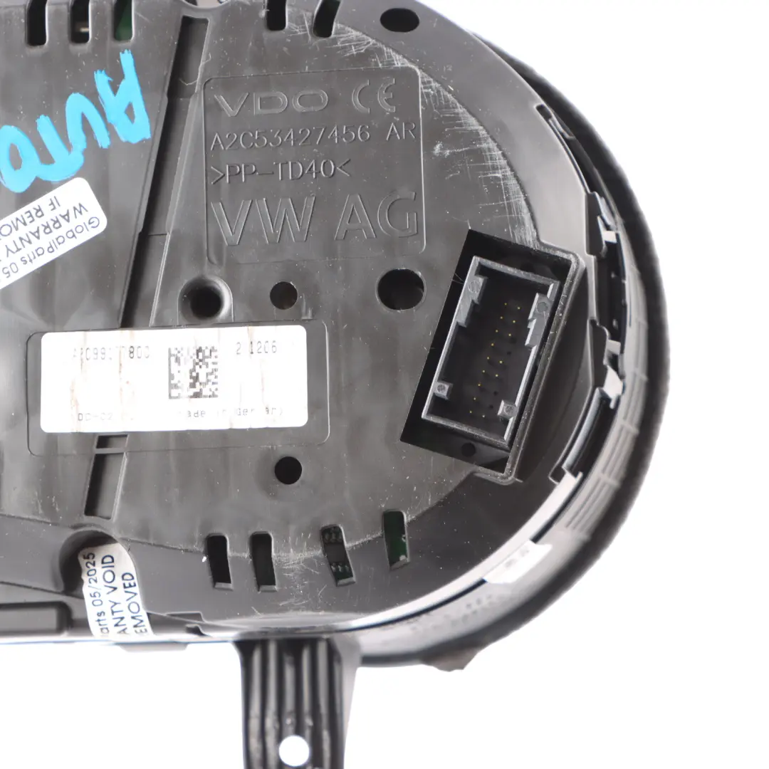 Instrument Cluster Audi A3 S3 8V Speedometer Clocks Automatic Petrol to with Part number 8V0920972Q Instrument Cluster Audi A3 S3 8V Speedometer Clocks Automatic Petrol - SKU RHD-8V0920972Q - Part number 8V0920972Q