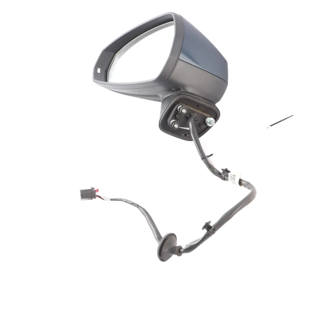 Door Wing Mirror Front Left N/S Cosmos Blue Metallic-X5 E to Audi A3 8V with Part number 8V2857409F Audi A3 8V Door Wing Mirror Front Left N/S Cosmos Blue Metallic-X5 E - SKU RHD-8V2857409F-COBL - Part number 8V2857409F
