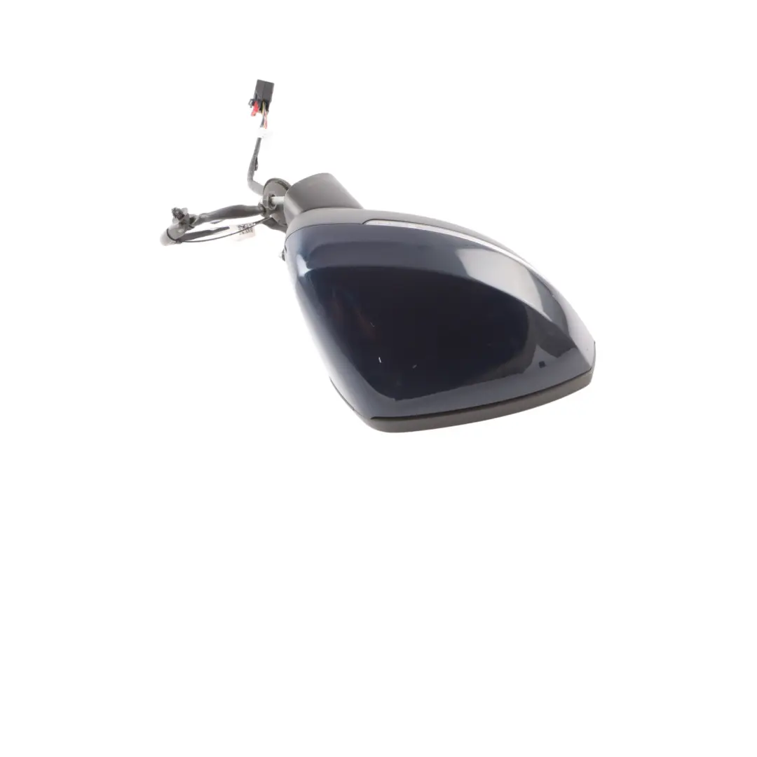 Audi A3 8V Door Wing Mirror Front Right O/S Cosmos Blue Metallic-X5 E - SKU RHD-8V2857410F-COBL - Part number 8V2857410F