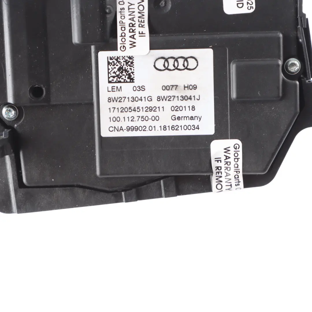 Gear Shifter Stick Audi A4 B9 A5 8W Selector Mechanism Automatic - SKU RHD-8W2713041G - Part number 8W2713041G