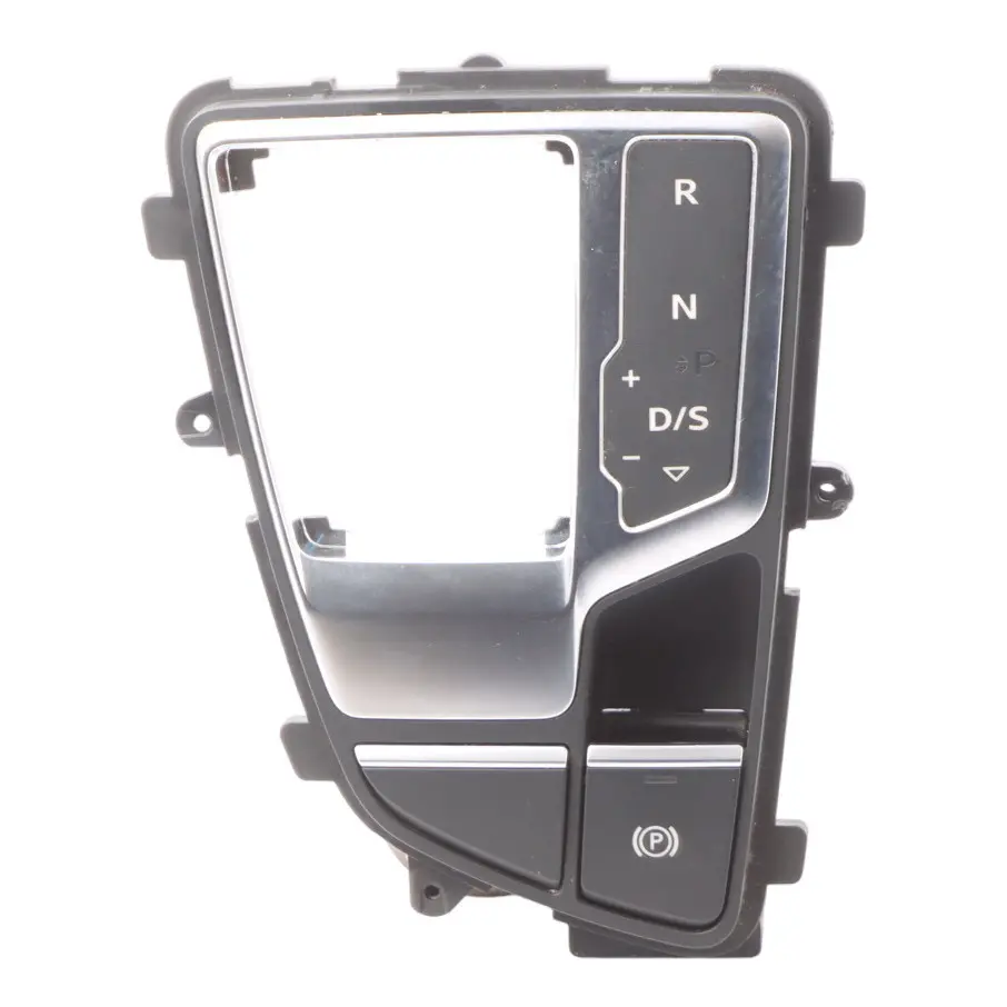 Selector Surround Trim Cover Handbrake to Audi A4 B9 8W Automatic Gear with Part number 8W2713111C Audi A4 B9 8W Automatic Gear Selector Surround Trim Cover Handbrake - SKU RHD-8W2713111C-1 - Part number 8W2713111C
