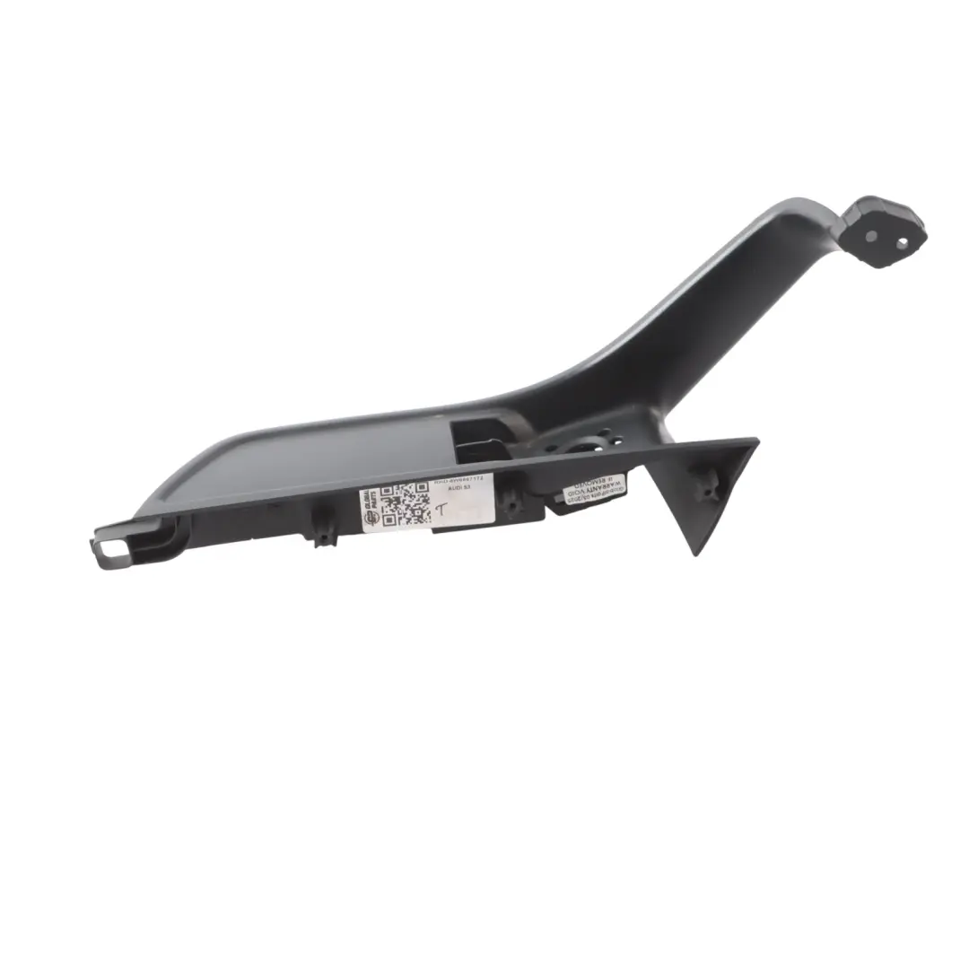 Front Interior Door Grab Handle Panel Cover Right O/S to Audi A3 S3 8V with Part number 8W6867172 Audi A3 S3 8V Front Interior Door Grab Handle Panel Cover Right O/S - SKU RHD-8W6867172 - Part number 8W6867172