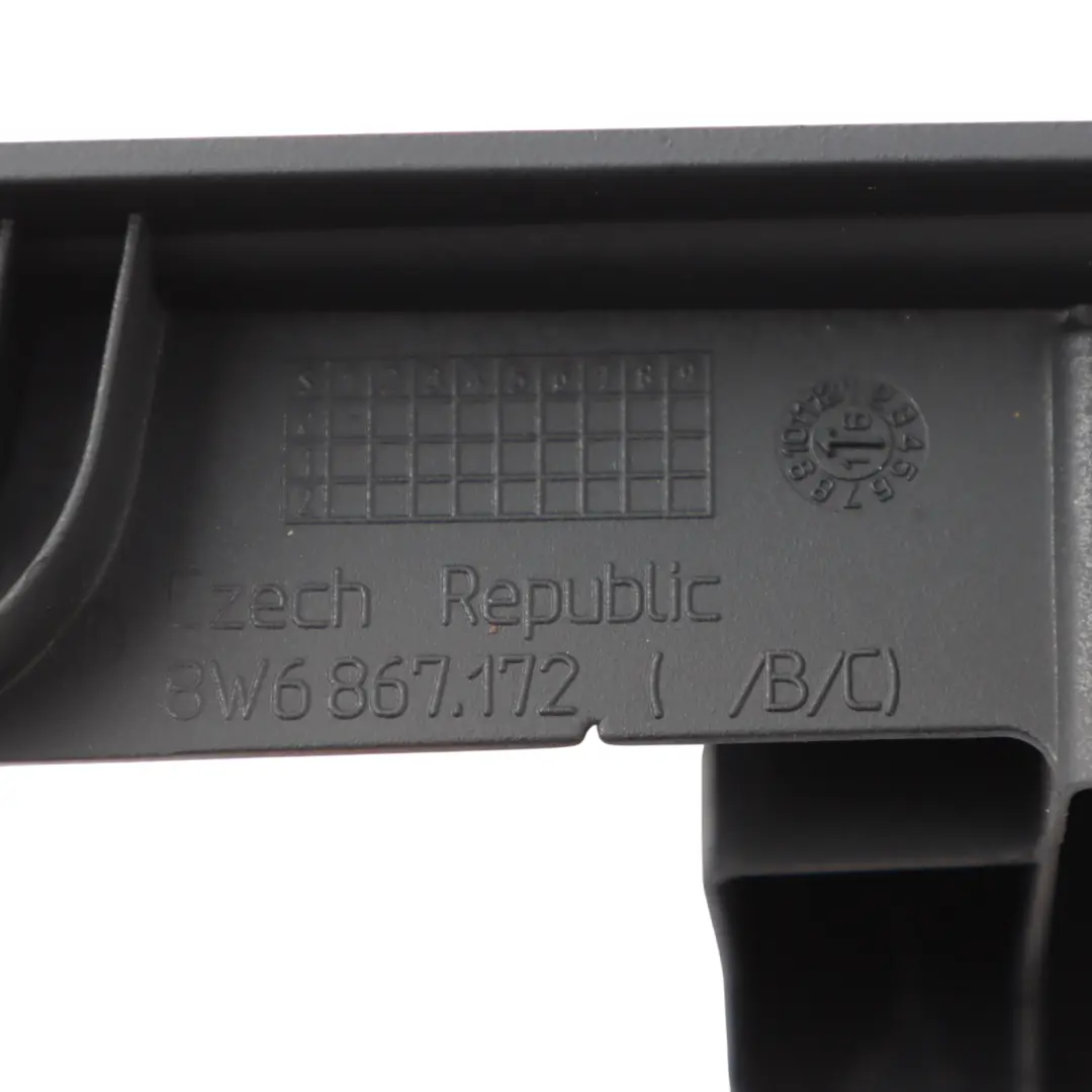 Audi A5 F5 Front Interior Door Grab Handle Panel Cover Right O/S - SKU RHD-8W6867172 - Part number 8W6867172