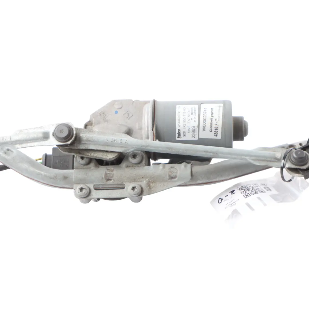 Windscreen Front Wiper Linkage System Motor 8X2955119 to Audi A1 8X with Part number 8X2955023G Audi A1 8X Windscreen Front Wiper Linkage System Motor 8X2955119 - SKU RHD-8X2955023G - Part number 8X2955023G