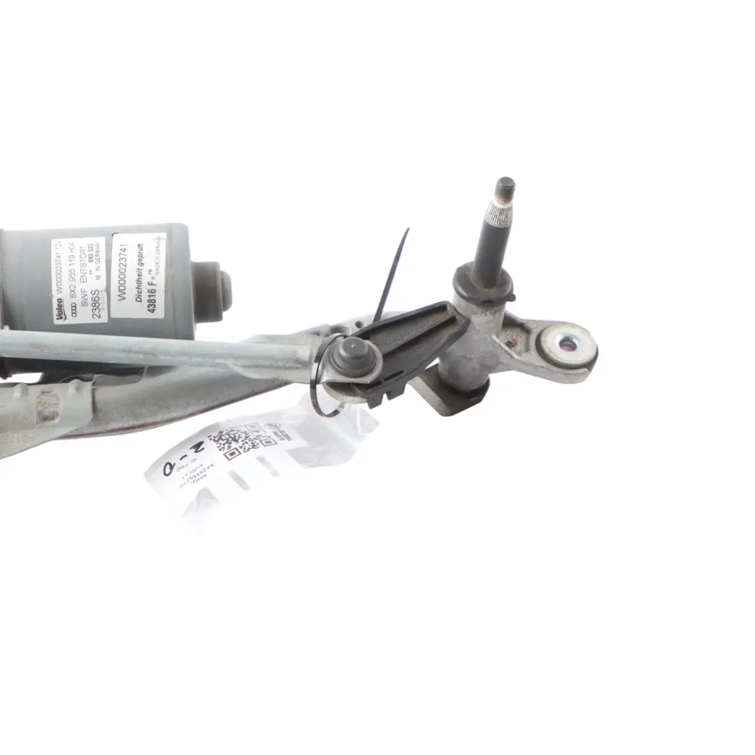 Windscreen Front Wiper Linkage System Motor 8X2955119 to Audi A1 8X with Part number 8X2955023G Audi A1 8X Windscreen Front Wiper Linkage System Motor 8X2955119 - SKU RHD-8X2955023G - Part number 8X2955023G