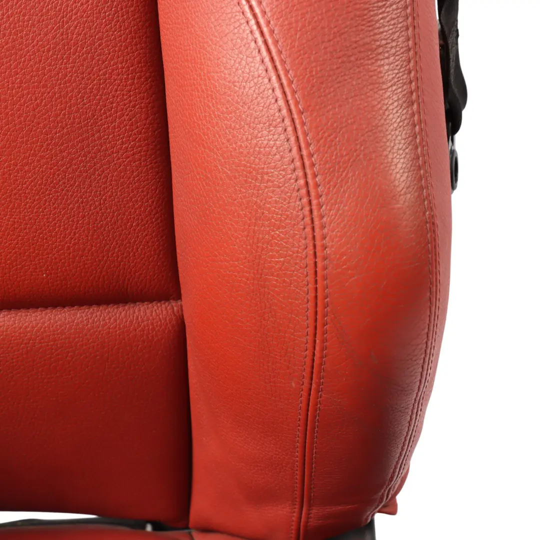 Front Seat BMW E93 Convertible Sport Heated Korall-Red Leather Left N/S Memory to with Part number 9148877 Front Seat BMW E93 Convertible Sport Heated Korall-Red Leather Left N/S Memory - SKU rhd-9148877-2 - Part number 9148877