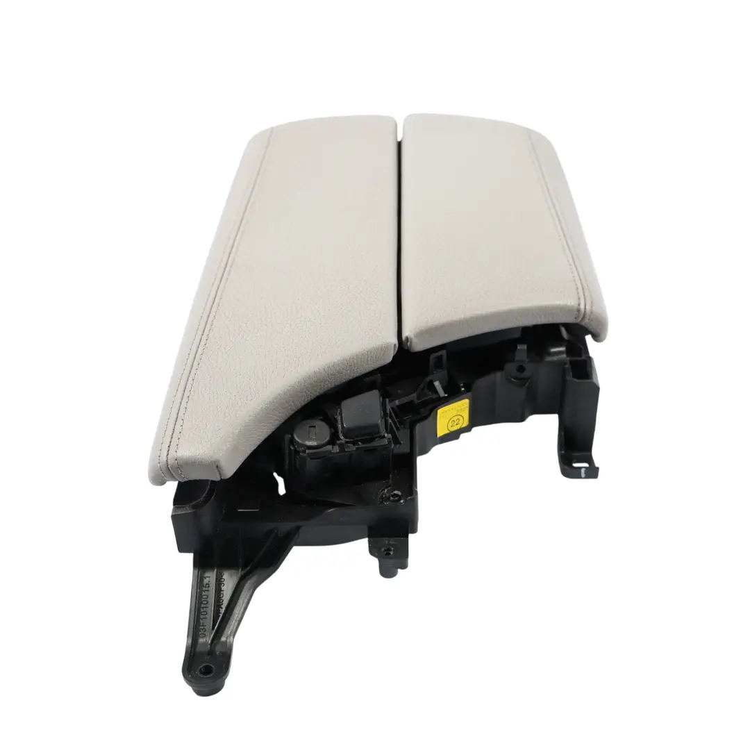  Front Armrest BMW F10 F11 Centre Console Leather Grey Grau 1600319 - SKU RHD-9216877-1 - Part number 9216877