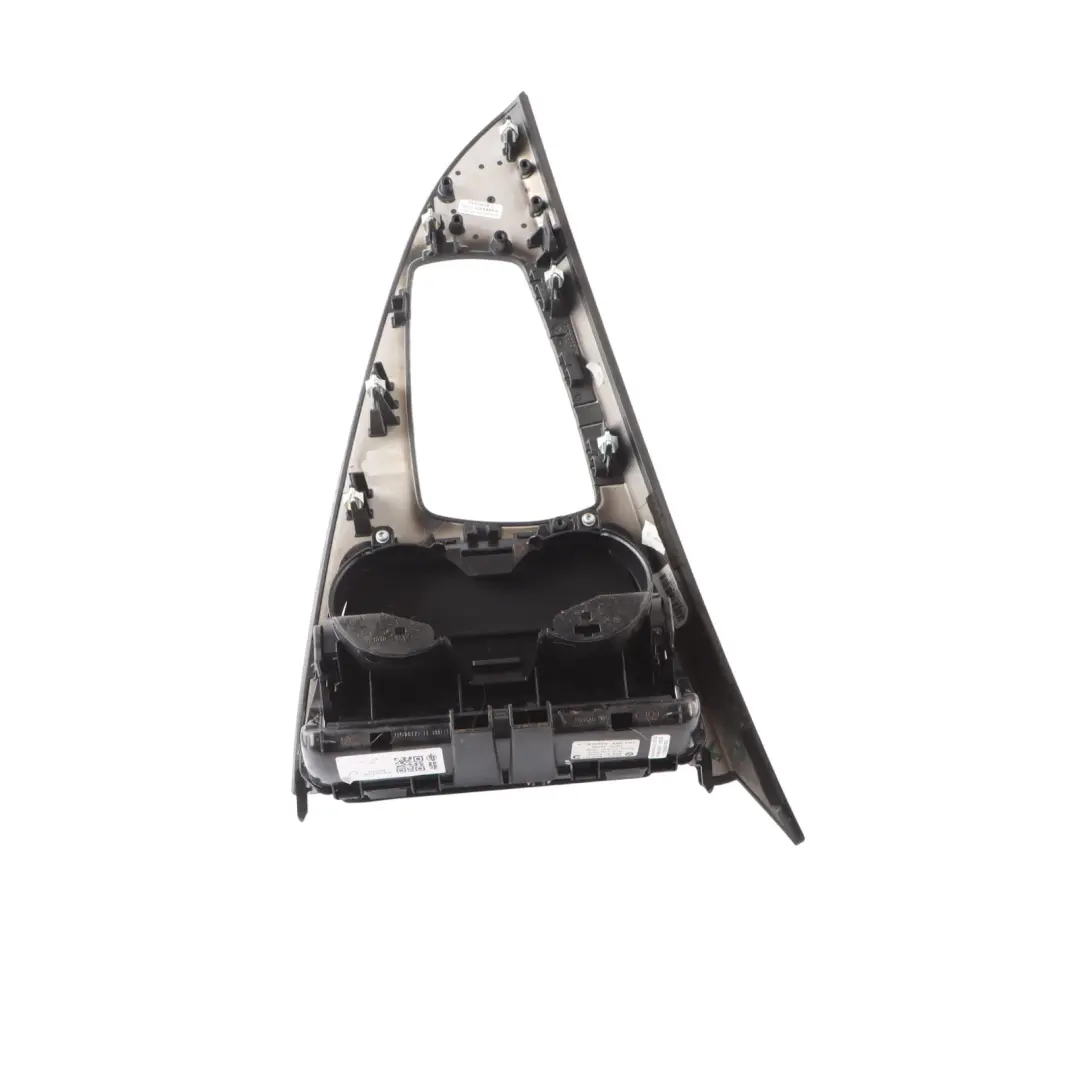 Centre Console Cover BMW F06 F13 Cup Holder Trim Panel Frame Fine Wood to with Part number 9242736 Centre Console Cover BMW F06 F13 Cup Holder Trim Panel Frame Fine Wood - SKU RHD-9242736 - Part number 9242736