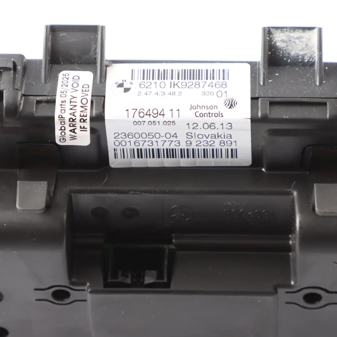  Speedo Clocks BMW F20 F21 F22 F23 Diesel Instrument Cluster Automatic - SKU rhd-9287468-1 - Part number 9287468