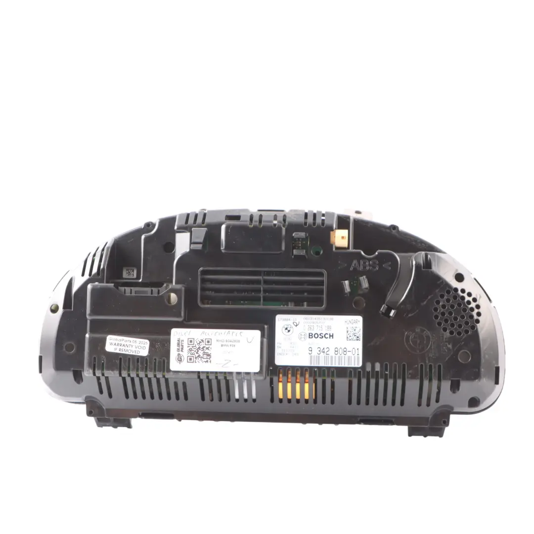 Instrument Cluster BMW F06 F10 F11 LCI Speedo Clocks Automatic Diesel to with Part number 9342808 Instrument Cluster BMW F06 F10 F11 LCI Speedo Clocks Automatic Diesel - SKU RHD-9342808 - Part number 9342808