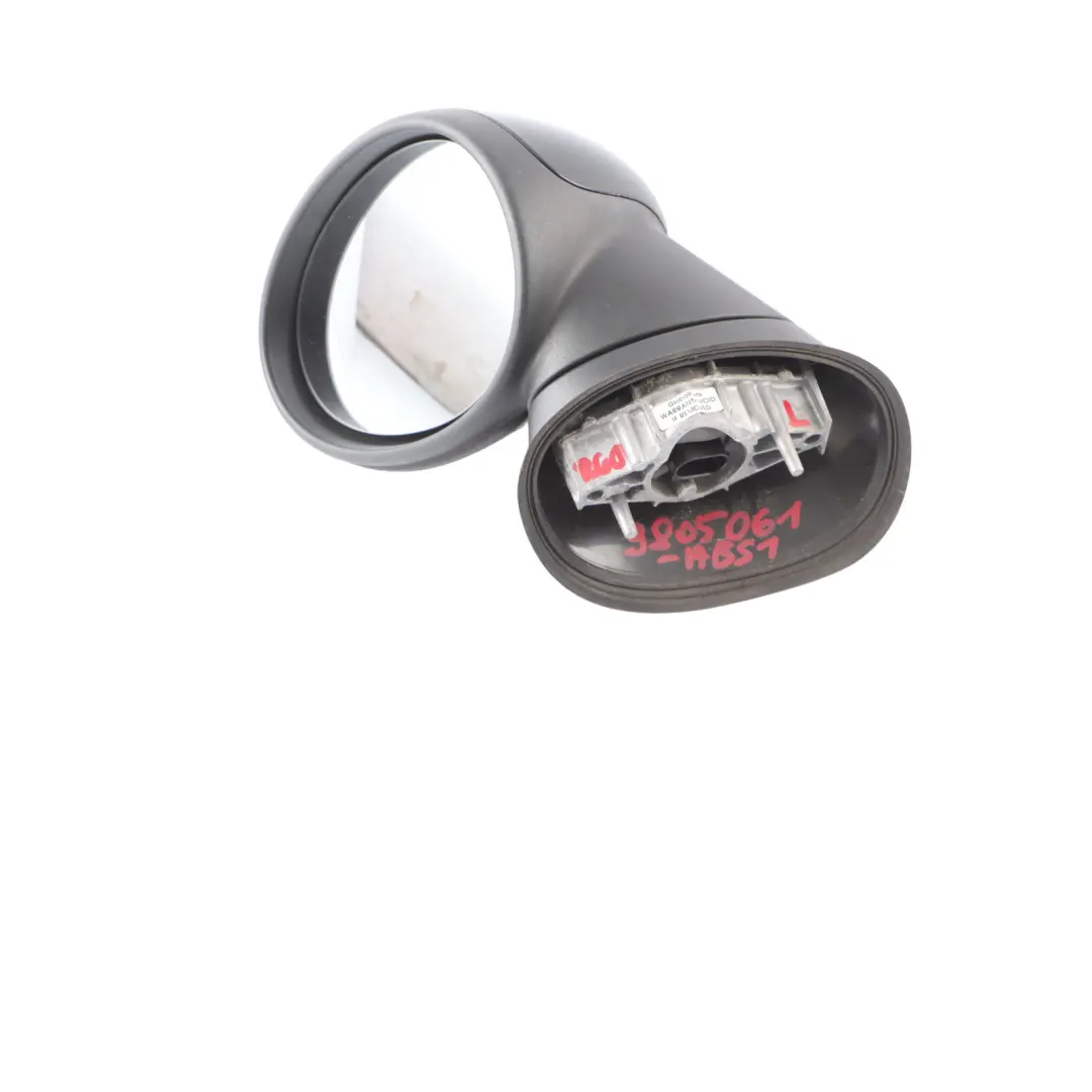 Heated Left Door Wing Mirror 5 Pins N/S Absolute Black B11 to Mini Cooper R60 R61 with Part number 9805061 Mini Cooper R60 R61 Heated Left Door Wing Mirror 5 Pins N/S Absolute Black B11 - SKU rhd-9805061-ABS1 - Part number 9805061