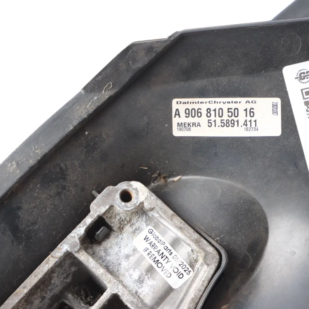 Wing Mirror Door Right O/S Outside Primed to Mercedes W906 with Part number A0008106619 Mercedes W906 Wing Mirror Door Right O/S Outside Primed - SKU RHD-A0008106619-3 - Part number A0008106619