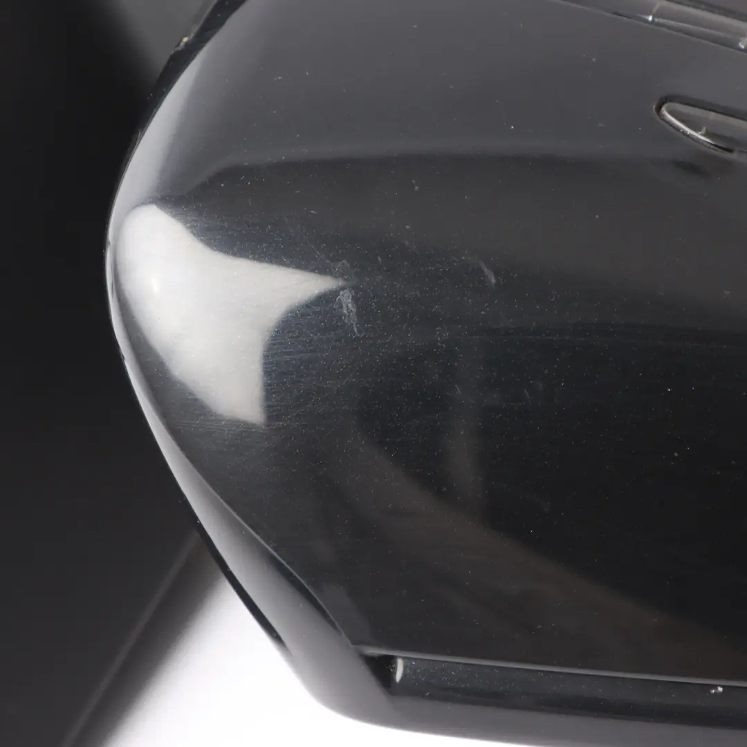 Wing Mirror Power Fold Right O/S Kosmos Black Metallic - 191 to Mercedes X156 with Part number A1568103200 Mercedes X156 Wing Mirror Power Fold Right O/S Kosmos Black Metallic - 191 - SKU RHD-A1568103200-KB - Part number A1568103200