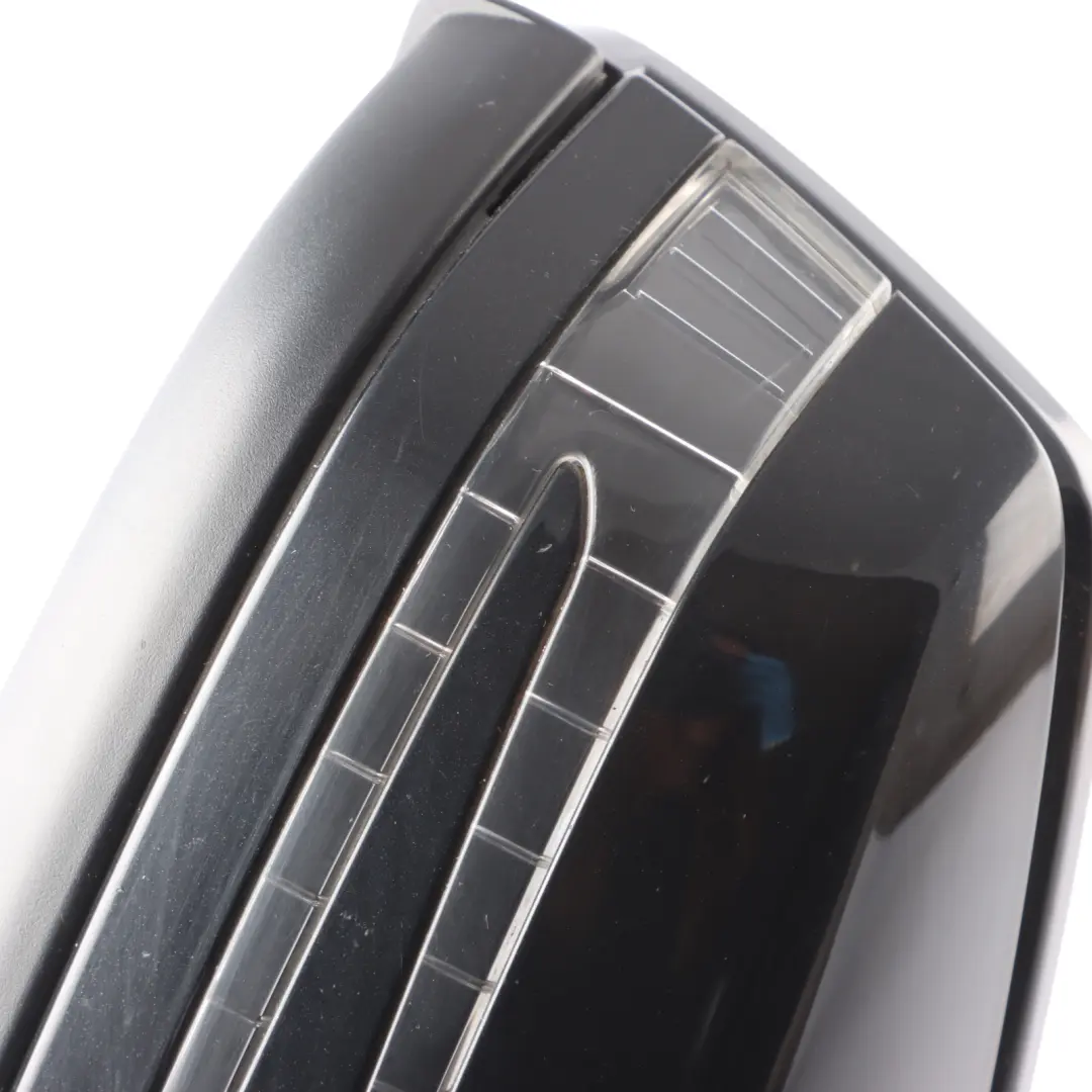 Mercedes X156 Wing Mirror Power Fold Right O/S Kosmos Black Metallic - 191 - SKU RHD-A1568103200-KB - Part number A1568103200