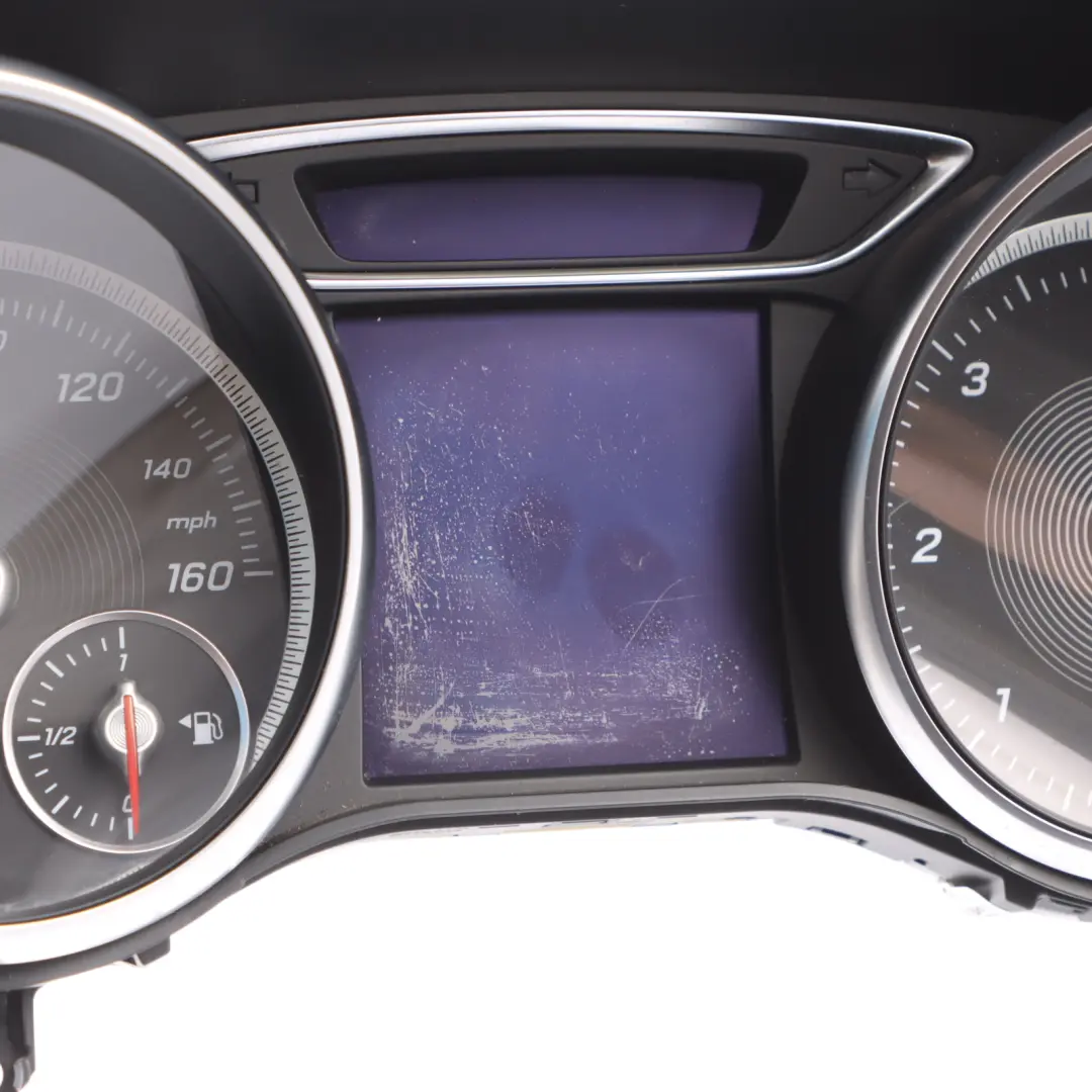 Speedo Diesel Automatic Clock Cluster Instrument to Mercedes X156 with Part number A1569004903 Mercedes X156 Speedo Diesel Automatic Clock Cluster Instrument - SKU RHD-A1569004903 - Part number A1569004903