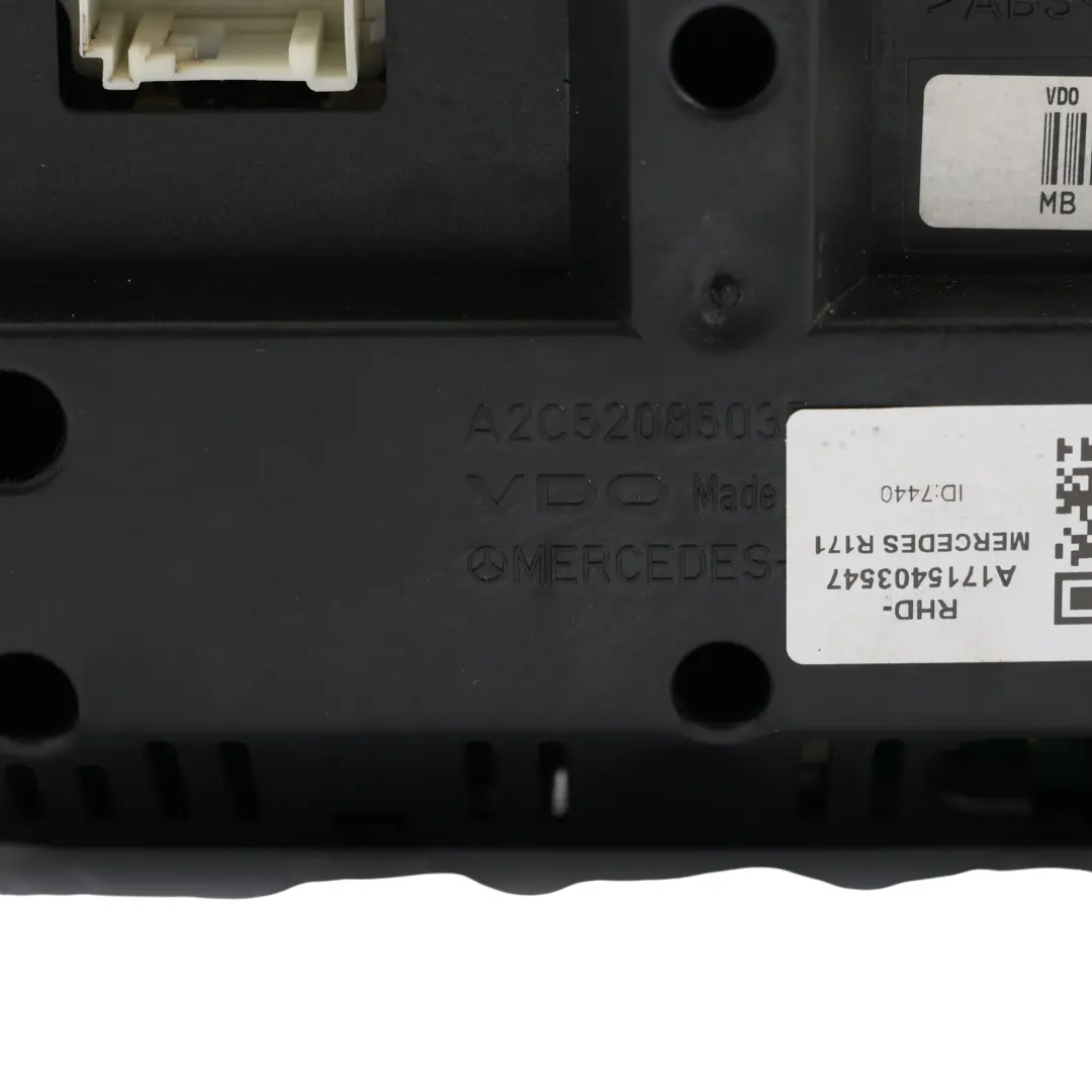 Mercedes R171 Petrol Instrument Cluster Speedometer Clocks Automatic 9363170 - SKU RHD-A1715403547 - Part number A1715403547