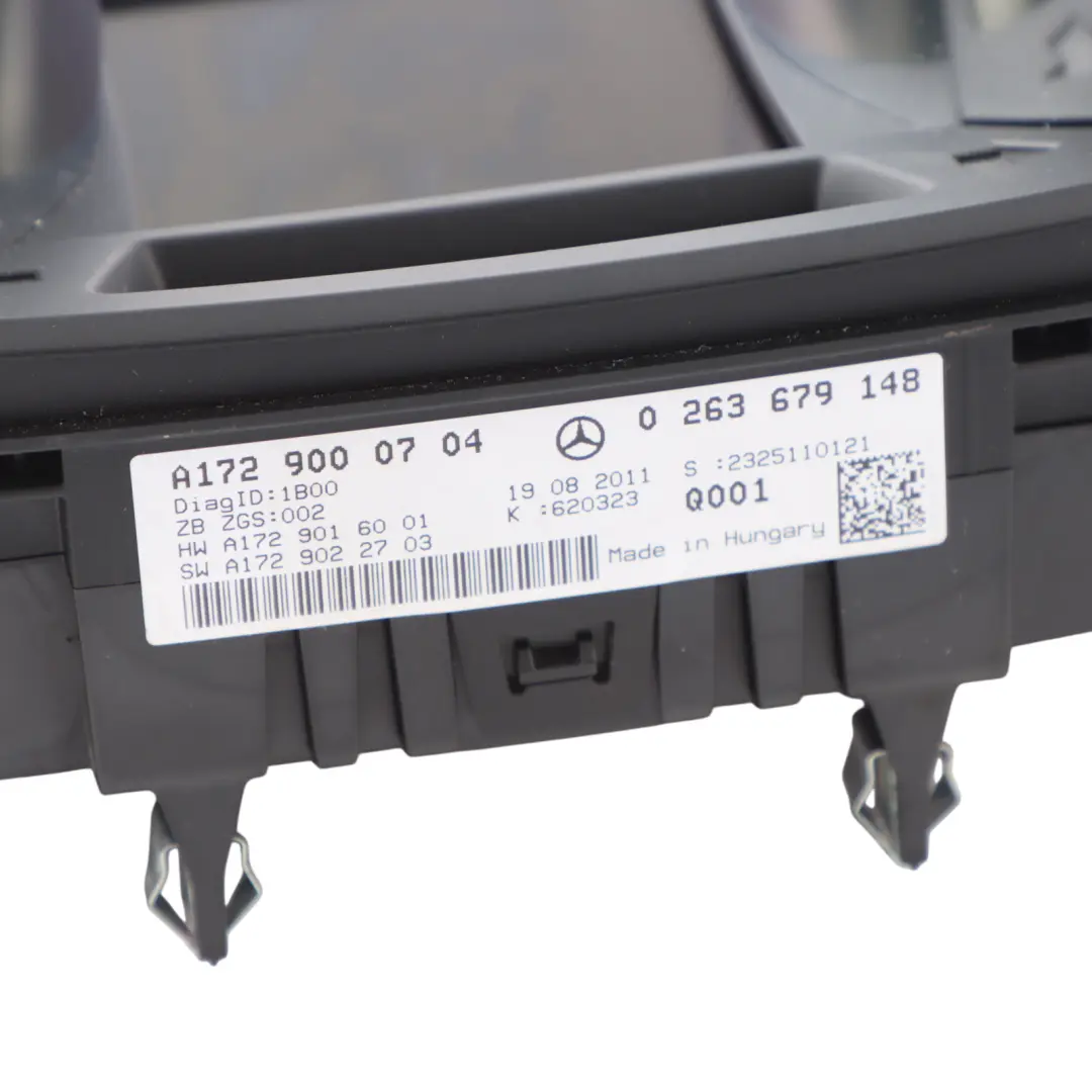 Instrument Cluster Speedometer Clocks Automatic Diesel to Mercedes R172 with Part number A1729000704 Mercedes R172 Instrument Cluster Speedometer Clocks Automatic Diesel - SKU RHD-A1729000704 - Part number A1729000704