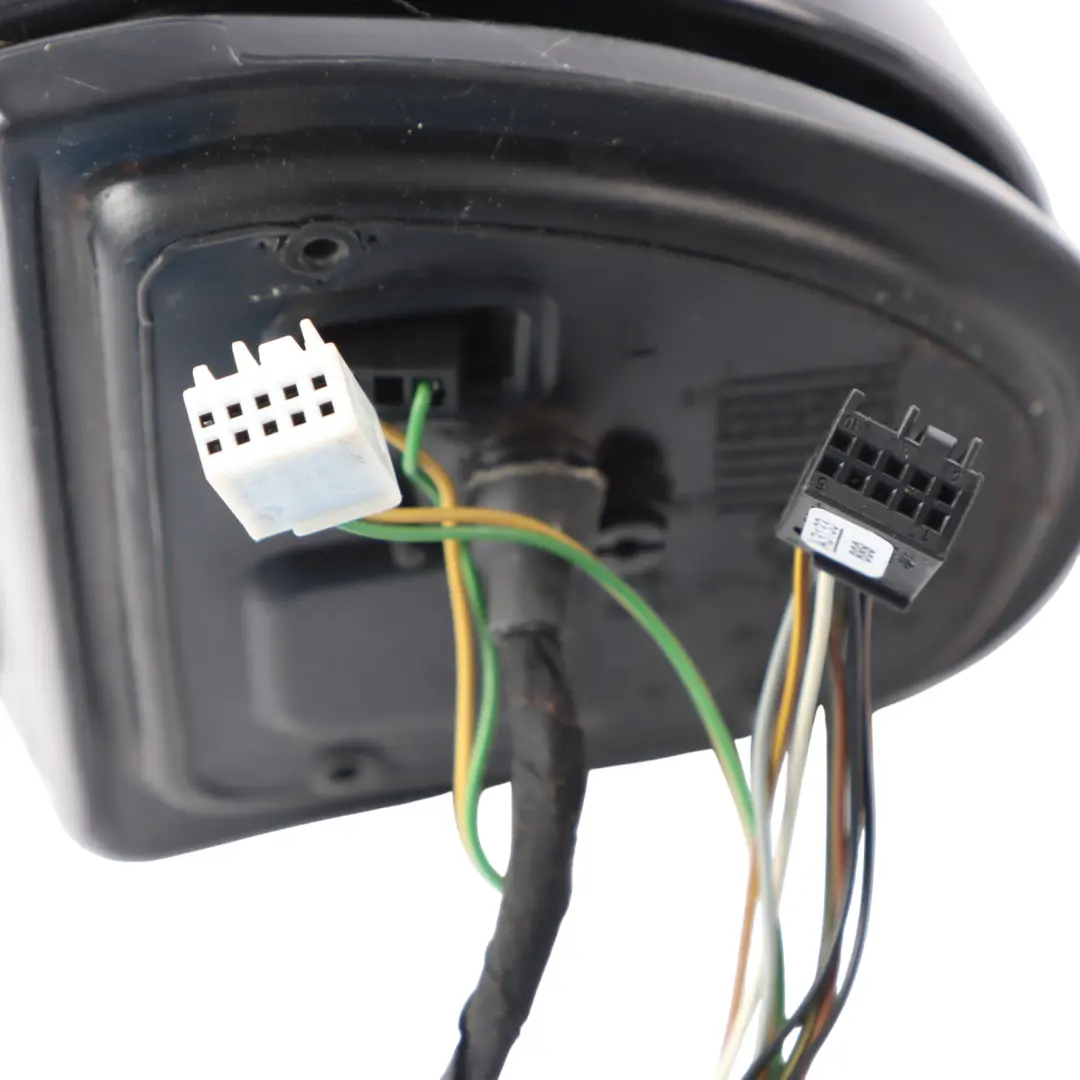 Mercedes W203 Wing Mirror Power Fold Door Left N/S Obsidian Black Metallic - 197 - SKU rhd-A2038106576-OB - Part number A2038106576