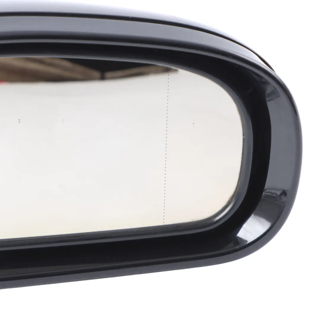 Mercedes W203 Wing Mirror Door Right O/S Auto Dip Power Fold Obsidian Black 197 - SKU rhd-A2038107276-OB - Part number A2038107276