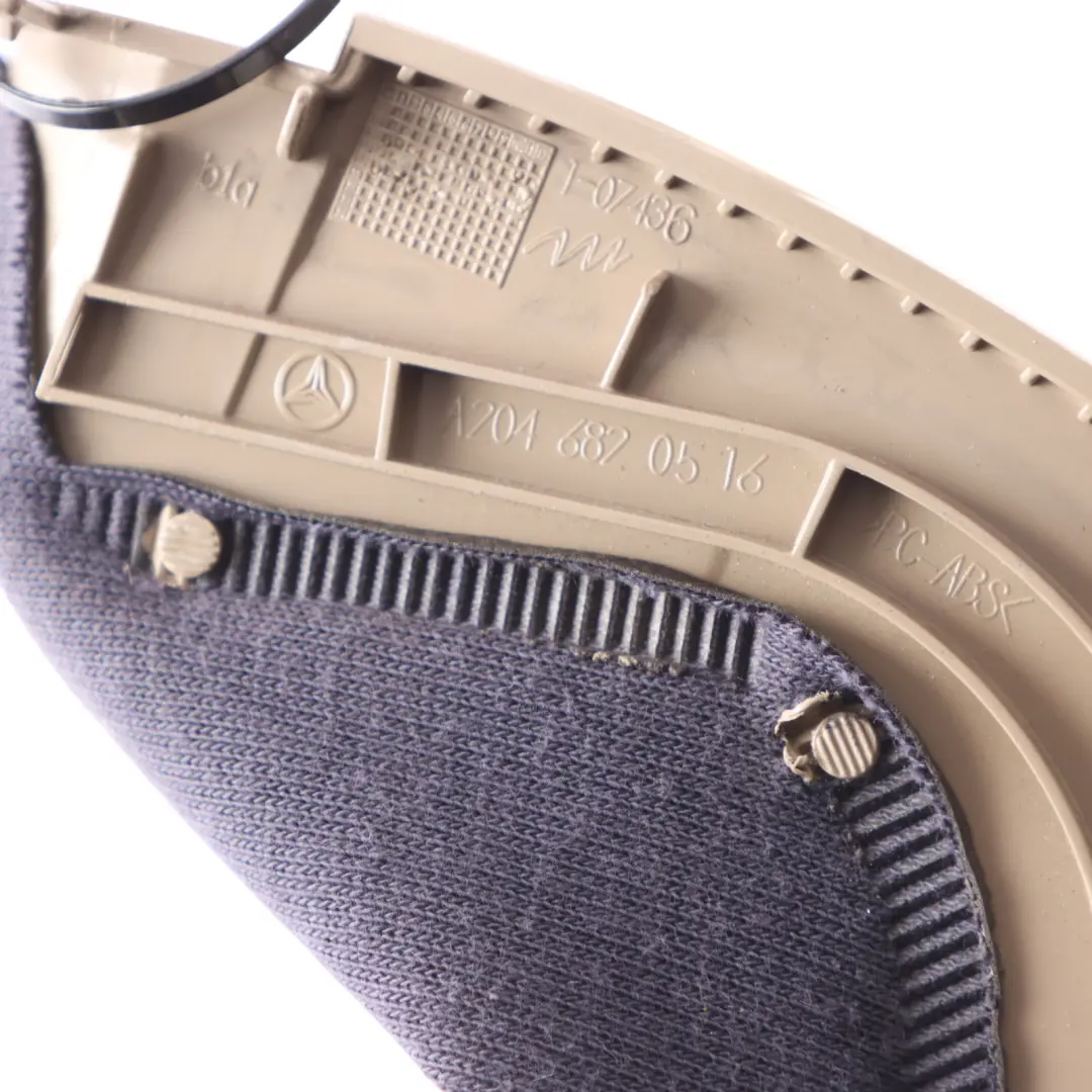 Steering Column Jacket Tube Trim Cover Panel Surround to Mercedes W204 with Part number A2046820516 Mercedes W204 Steering Column Jacket Tube Trim Cover Panel Surround - SKU RHD-A2046820516-2 - Part number A2046820516