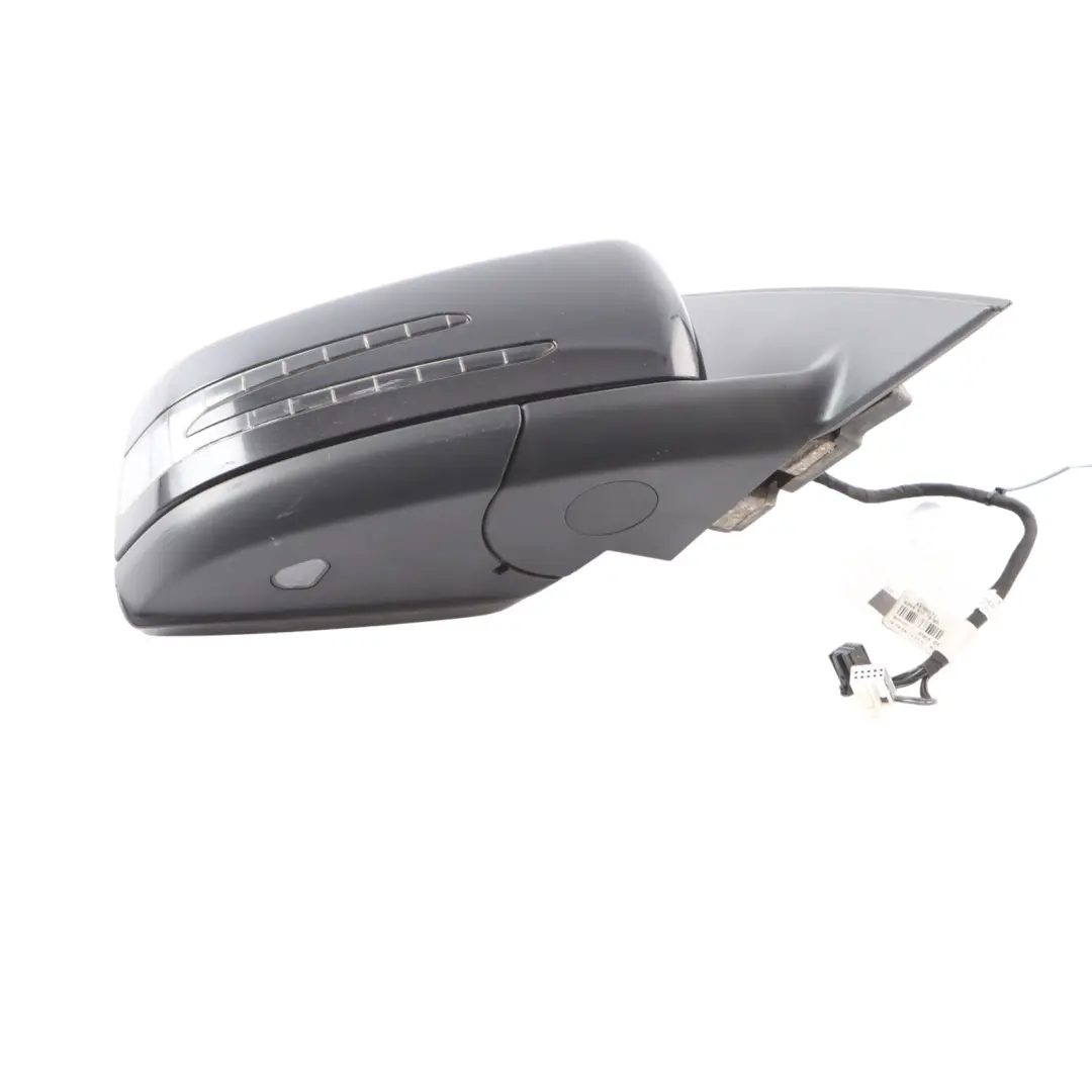 Mercedes W204 Door Wing Mirror Right O/S Power Fold Auto Dip Obsidian Black 197 - SKU rhd-A2048104076-OB1 - Part number A2048104076