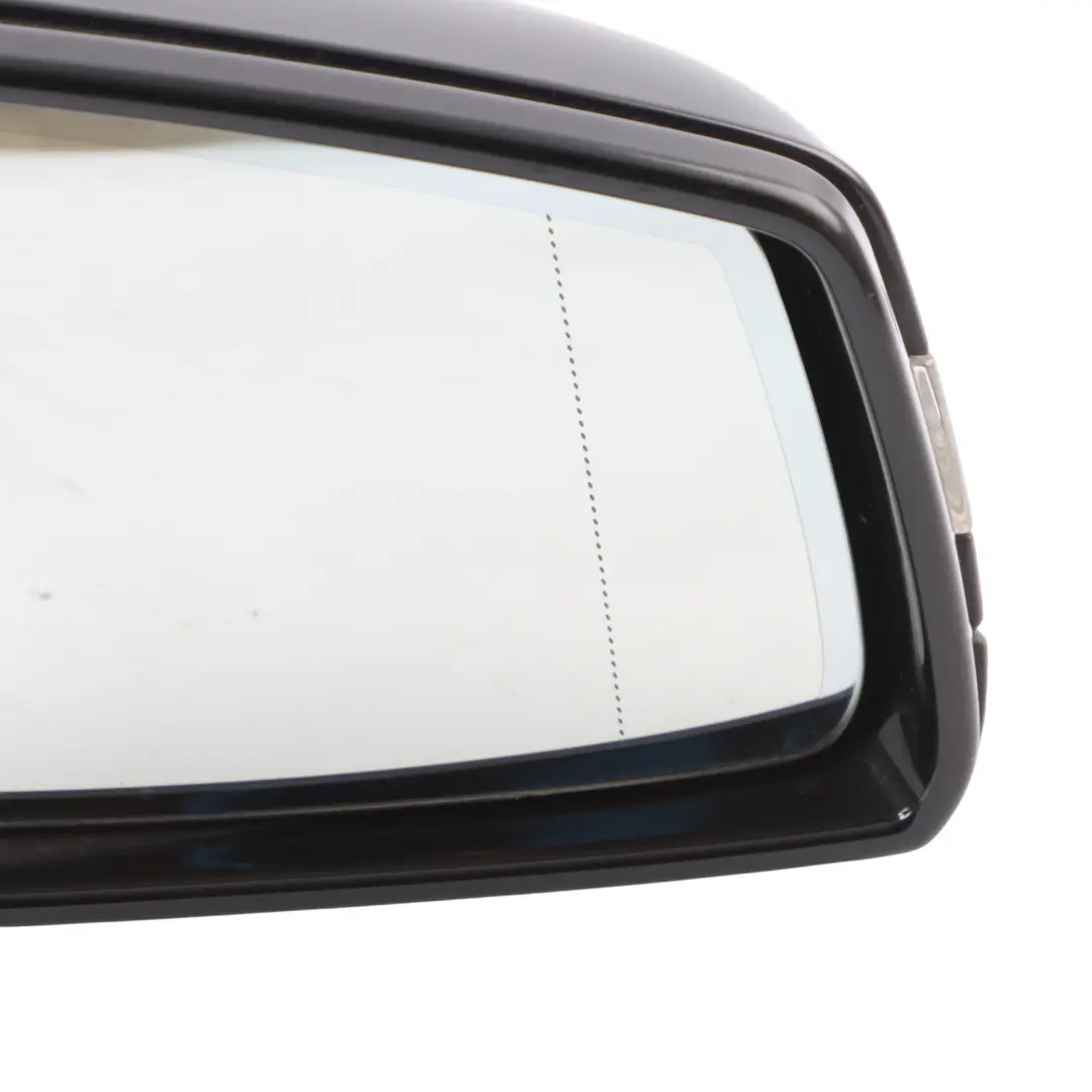 Mercedes W204 Door Wing Mirror Right O/S Power Fold Auto Dip Obsidian Black 197 - SKU rhd-A2048104076-OB1 - Part number A2048104076