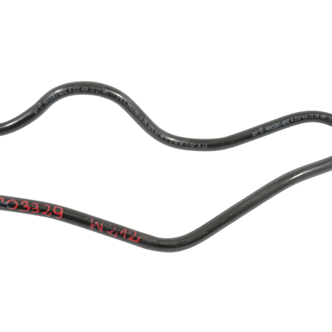Vacuum Pipe Mercedes W212 Separation Hose Line Vacuum Pump to with Part number A2124303329 Vacuum Pipe Mercedes W212 Separation Hose Line Vacuum Pump - SKU RHD-A2124303329 - Part number A2124303329