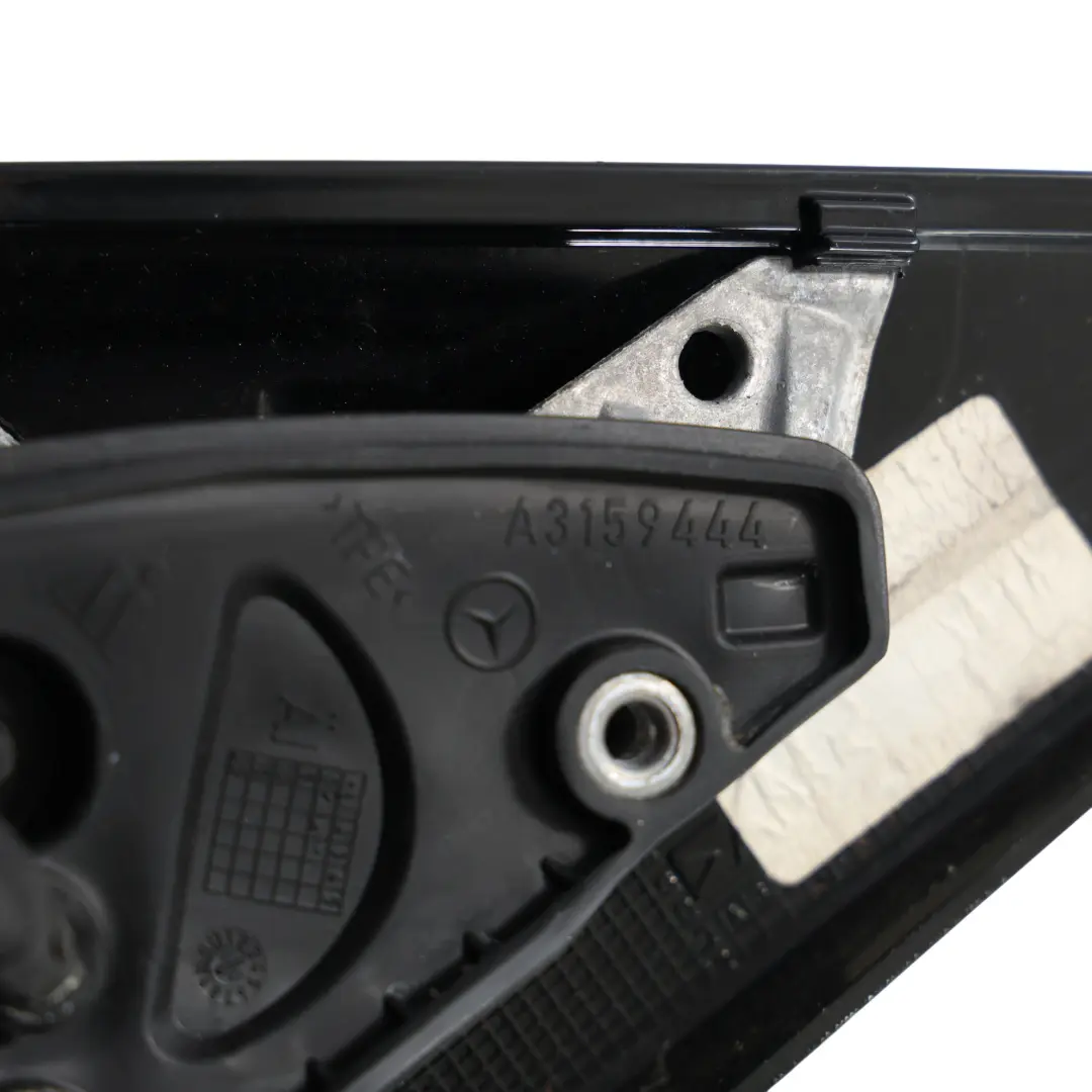 Door Wing Mirror Glass Right O/S Indigolite Blue Metallic - 230 to Mercedes W212 with Part number A2128100476 Mercedes W212 Door Wing Mirror Glass Right O/S Indigolite Blue Metallic - 230 - SKU RHD-A2128100476-INB - Part number A2128100476