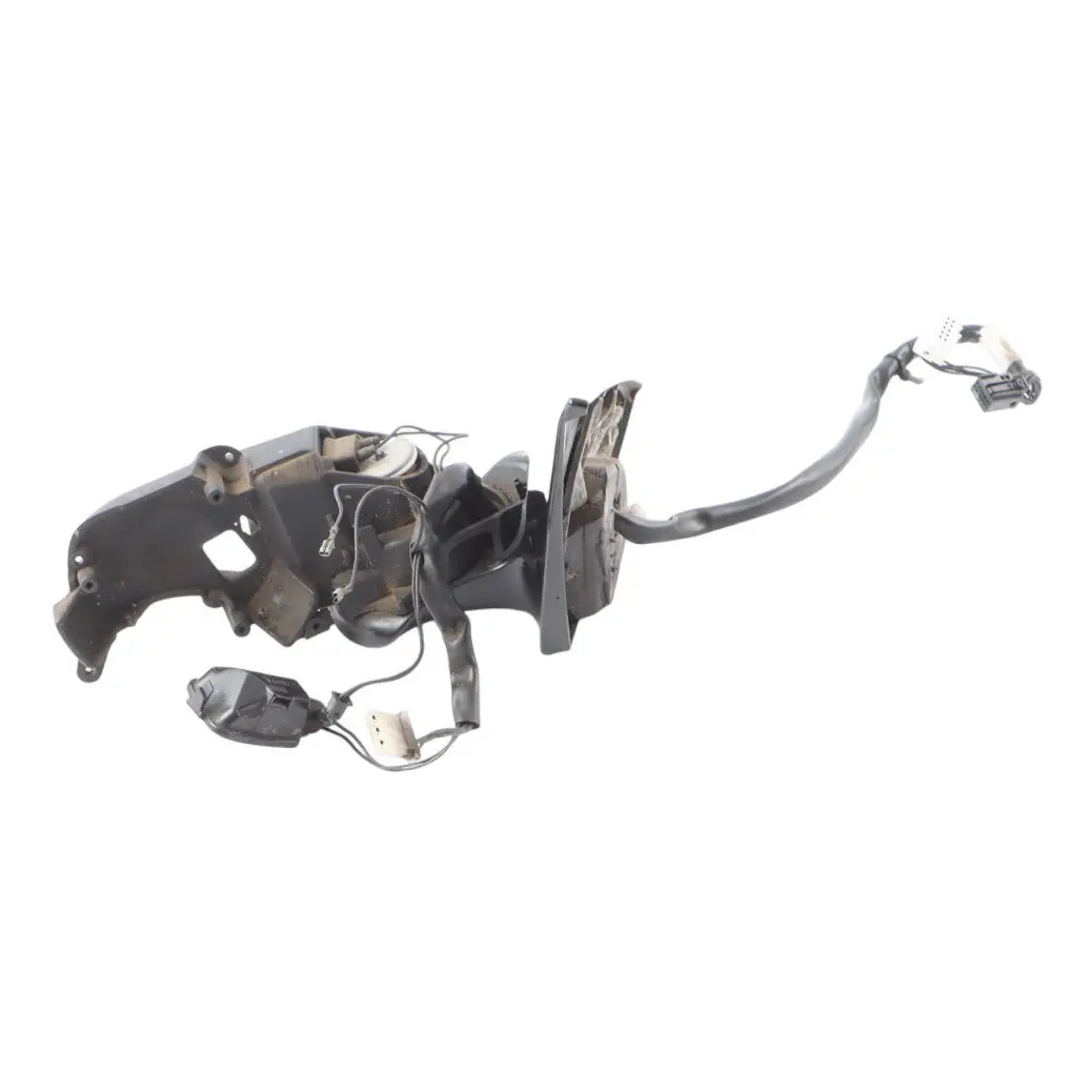 Mercedes CLS C219 Wing Mirror Base Left N/S Power Fold Obsidian Black - 197 - SKU RHD-A2198100776-OB1 - Part number A2198100776