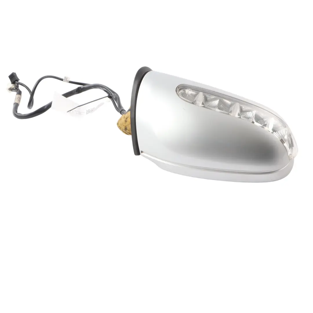 Right Wing Door Mirror Brilliant Silver Metallic - 9744 to Mercedes CL C215 W220 with Part number A2208100676 Mercedes CL C215 W220 Right Wing Door Mirror Brilliant Silver Metallic - 9744 - SKU RHD-A2208100676-BRS - Part number A2208100676