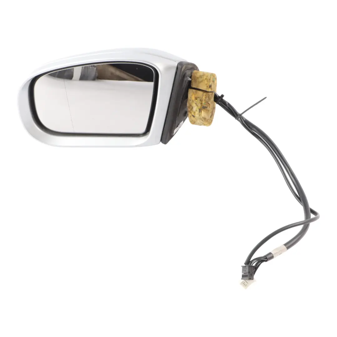 Wing Door Mirror Left N/S Brilliant Silver Metallic - 9744 to Mercedes C215 W220 with Part number A2208100776 Mercedes C215 W220 Wing Door Mirror Left N/S Brilliant Silver Metallic - 9744 - SKU RHD-A2208100776-BRS - Part number A2208100776