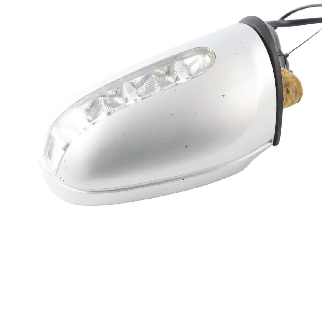 Wing Door Mirror Left N/S Brilliant Silver Metallic - 9744 to Mercedes C215 W220 with Part number A2208100776 Mercedes C215 W220 Wing Door Mirror Left N/S Brilliant Silver Metallic - 9744 - SKU RHD-A2208100776-BRS - Part number A2208100776