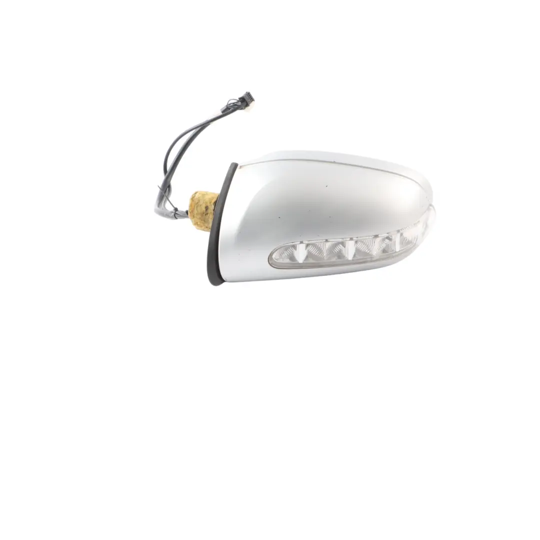 Wing Door Mirror Left N/S Brilliant Silver Metallic - 9744 to Mercedes C215 W220 with Part number A2208100776 Mercedes C215 W220 Wing Door Mirror Left N/S Brilliant Silver Metallic - 9744 - SKU RHD-A2208100776-BRS - Part number A2208100776