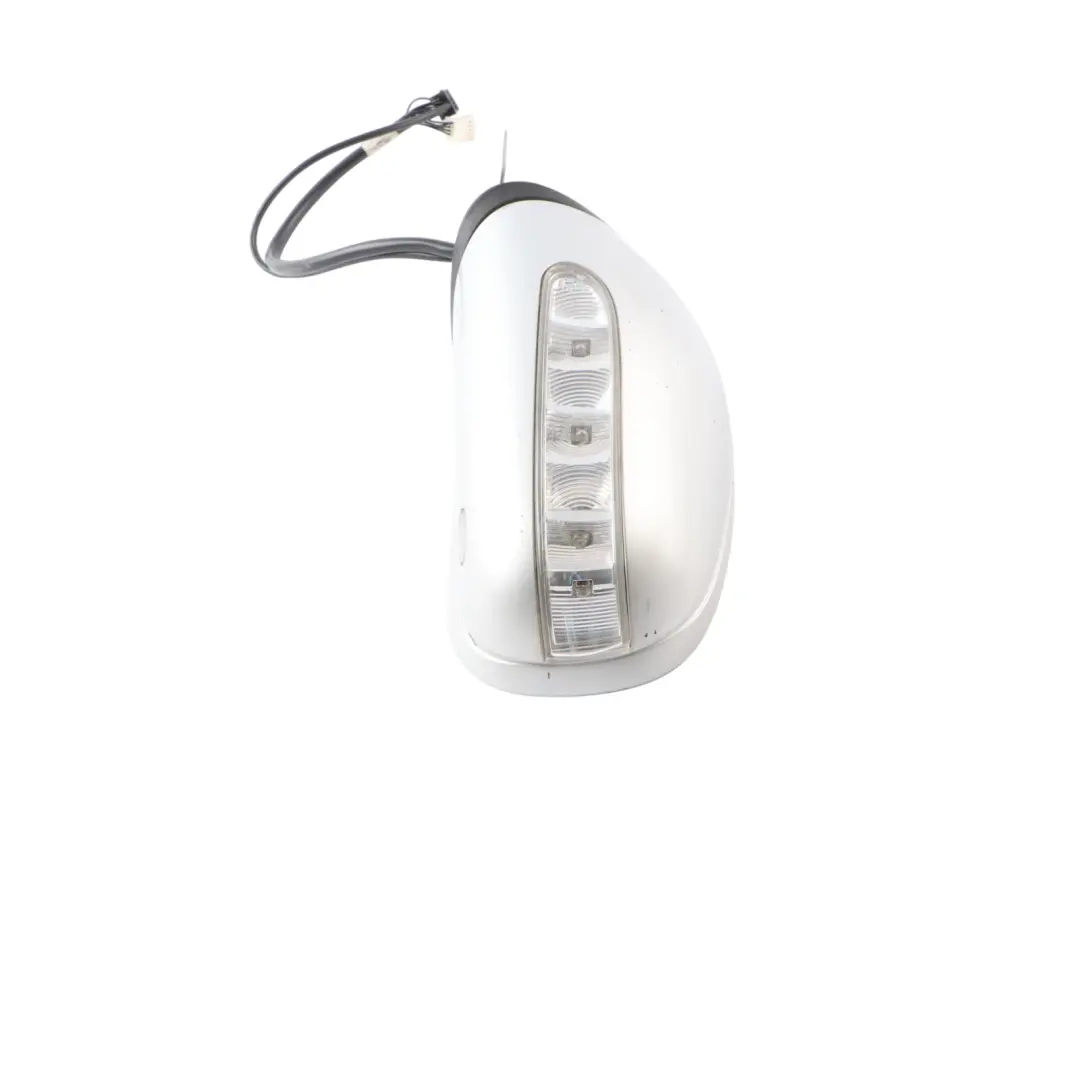 Wing Door Mirror Left N/S Brilliant Silver Metallic - 9744 to Mercedes C215 W220 with Part number A2208100776 Mercedes C215 W220 Wing Door Mirror Left N/S Brilliant Silver Metallic - 9744 - SKU RHD-A2208100776-BRS - Part number A2208100776