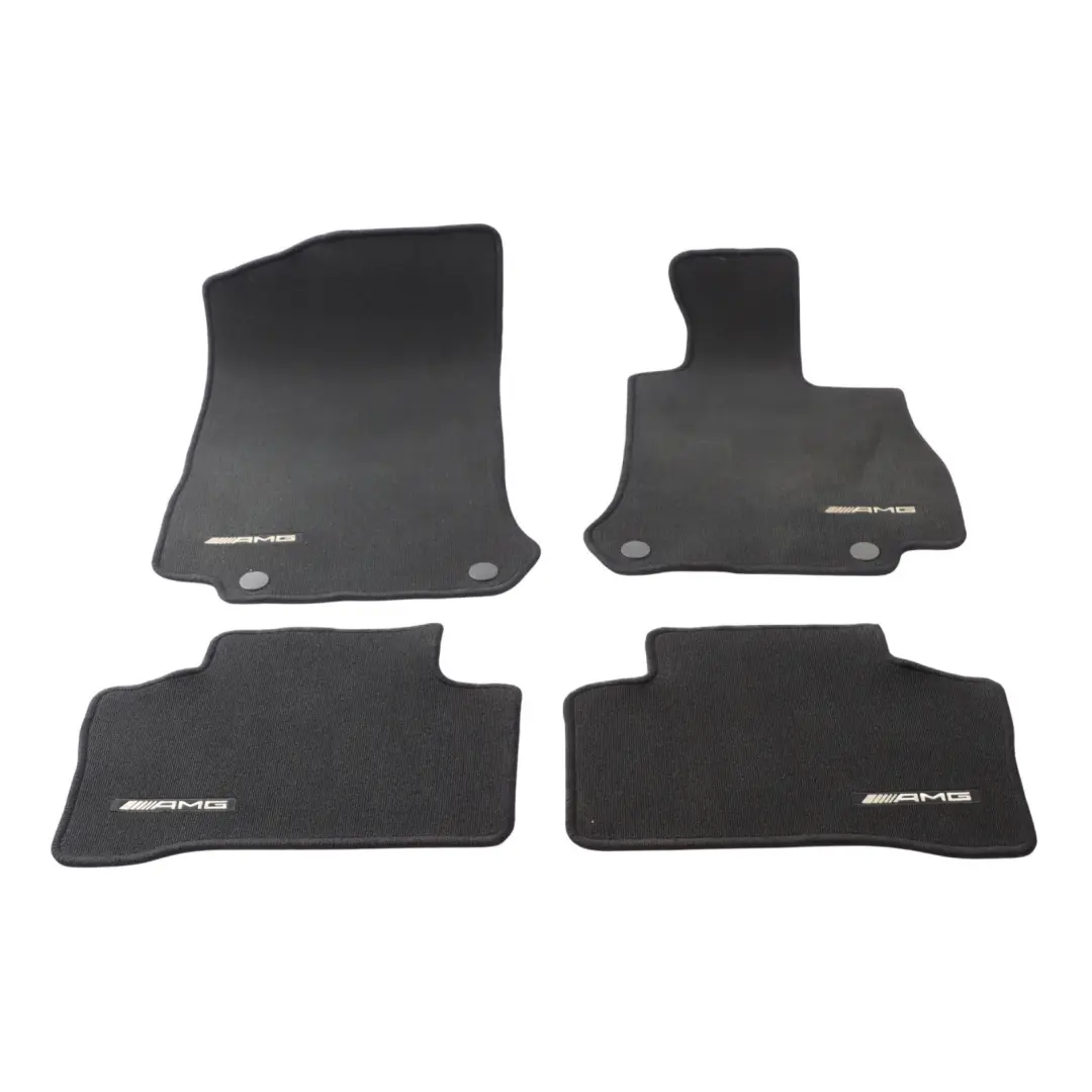 Front Rear Carpet Floor Mat Set Kit to Mercedes X253 AMG with Part number A2536807301 Mercedes X253 AMG Front Rear Carpet Floor Mat Set Kit - SKU RHD-A2536807301 - Part number A2536807301