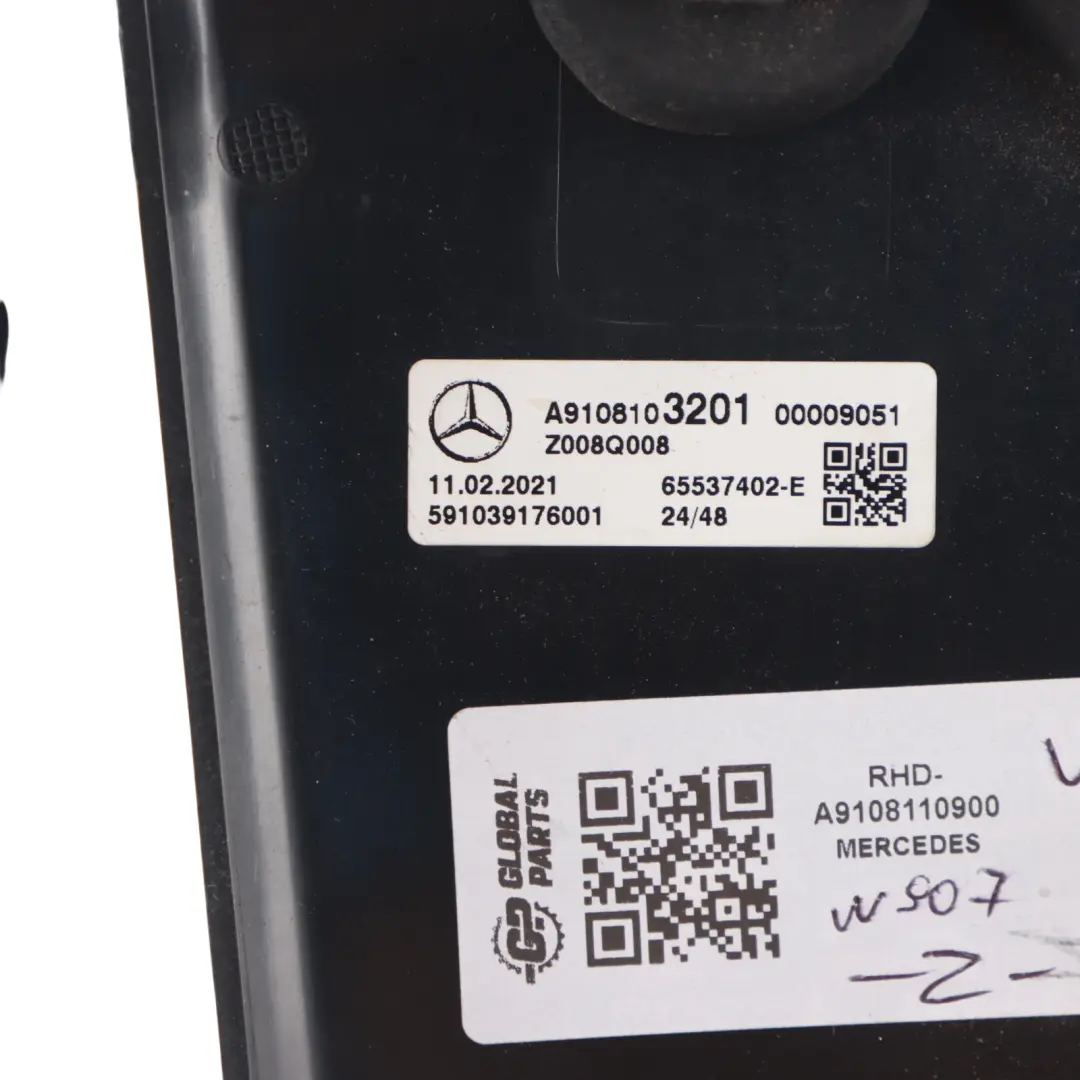 Mercedes Sprinter W907 W910 Front Door Mirror Wing Left N/S View - SKU RHD-A9108110900 - Part number A9108110900