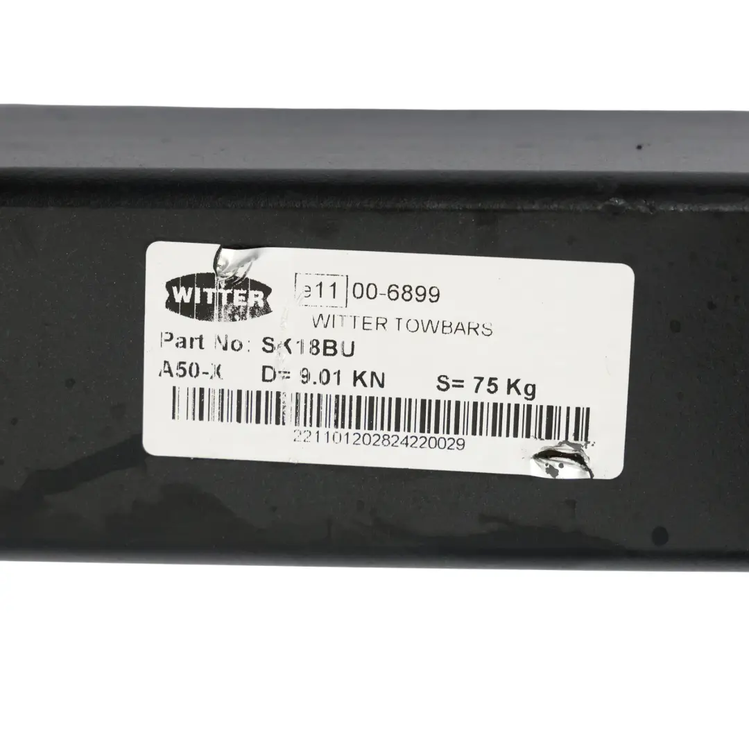 Audi A3 8P Attelage De Remorque Porte-Remorque Crochet De Remorque Witter - SKU SK18BU - Numéro de pièce SK18BU