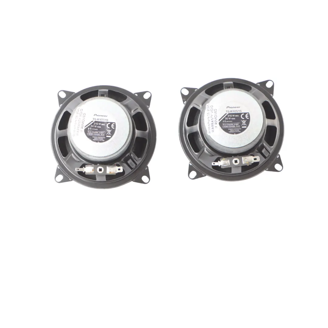 Genuine Pioneer Stereo 3-Way Coaxial Speaker Loudspeaker Set 4" 210W to  with Part number TS-R1051S  Genuine Pioneer Stereo 3-Way Coaxial Speaker Loudspeaker Set 4" 210W - SKU TS-R1051S - Part number TS-R1051S