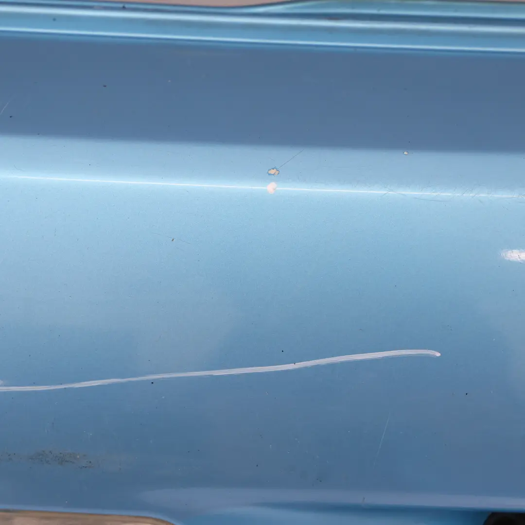 Bumper Trim Cooper S Complete Panel Electric Blue Metallic - 870 to Mini R53 Rear with Part number 0029957 Mini R53 Rear Bumper Trim Cooper S Complete Panel Electric Blue Metallic - 870 - SKU 0029957-ELB - Part number 0029957