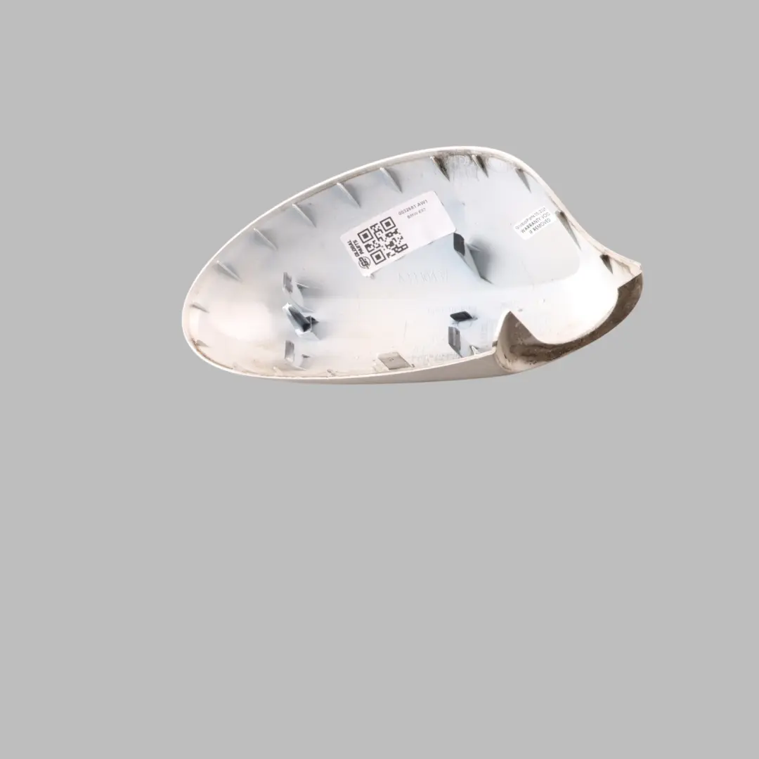 Wing Mirror Cover BMW E81 E87 Cap Casing Left N/S Alpinweiss Alpine White 300 to with Part number 0032681 Wing Mirror Cover BMW E81 E87 Cap Casing Left N/S Alpinweiss Alpine White 300 - SKU 0032681-AW1 - Part number 0032681