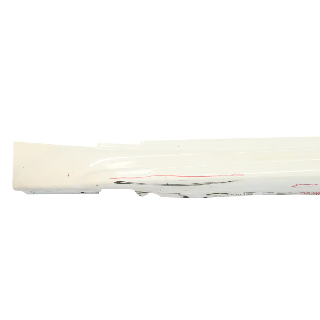 Side Skirt BMW E81 E82 E88 M Sport Sill Strip Left N/S Alpinweiss White - 300 to with Part number 0034731 Side Skirt BMW E81 E82 E88 M Sport Sill Strip Left N/S Alpinweiss White - 300 - SKU 0034731-AW1 - Part number 0034731