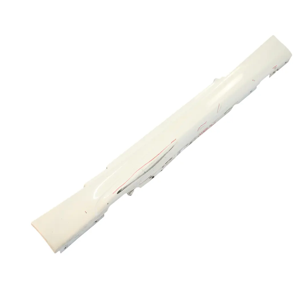 Side Skirt BMW E81 E82 E88 M Sport Sill Strip Left N/S Alpinweiss White - 300  - SKU 0034731-AW1 - Part number 0034731