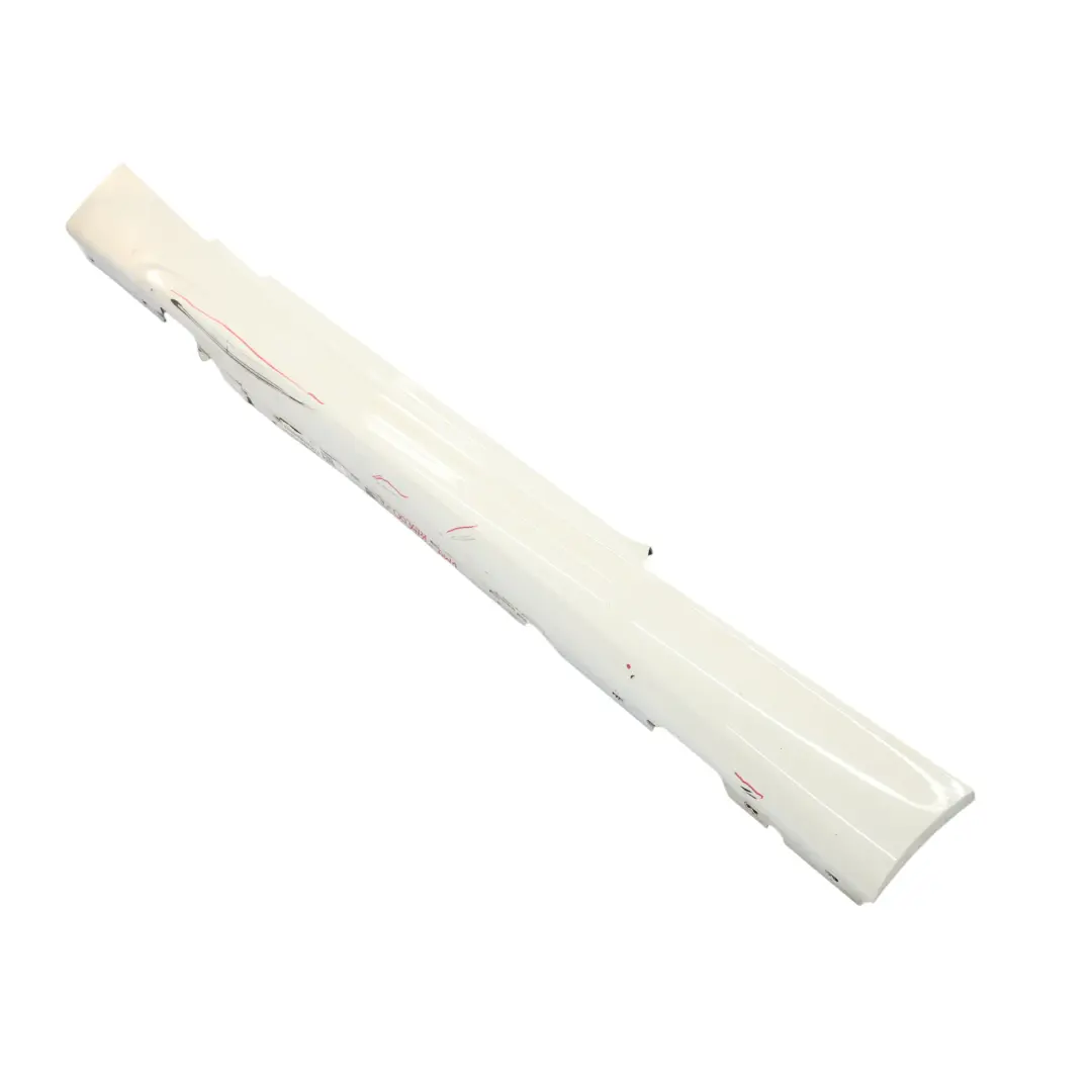 Side Skirt BMW E81 E82 E88 M Sport Sill Strip Left N/S Alpinweiss White - 300  - SKU 0034731-AW1 - Part number 0034731