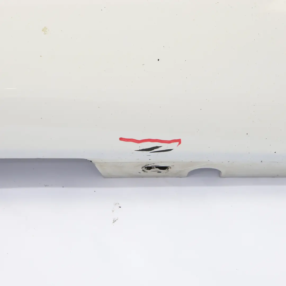 Side Skirt BMW E81 E82 E88 M Sport Sill Strip Left N/S Alpinweiss White - 300  - SKU 0034731-AW1 - Part number 0034731
