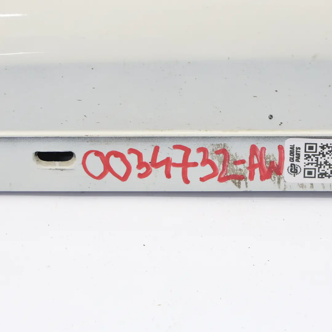 BMW E81 E82 E88 M Sport Listello Portiera Gonna Destra Bianco Alpino Bianco - SKU 0034732-AW - Numero di parte 0034732