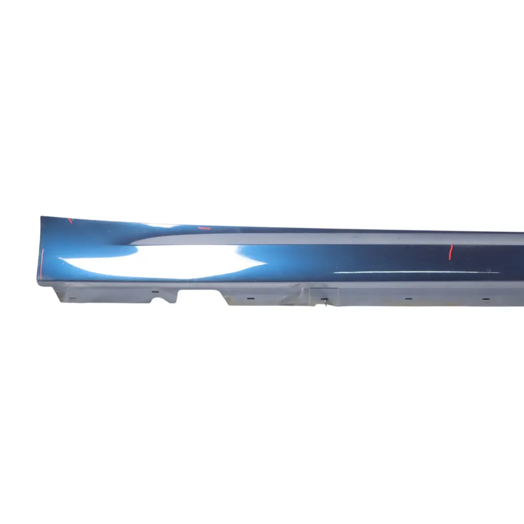 Side Skirt BMW E90 E91 LCI Sill Strip Right O/S Tiefseeblau Deep Sea Blue - A76 to with Part number 0037060 Side Skirt BMW E90 E91 LCI Sill Strip Right O/S Tiefseeblau Deep Sea Blue - A76 - SKU 0037060-DSB - Part number 0037060