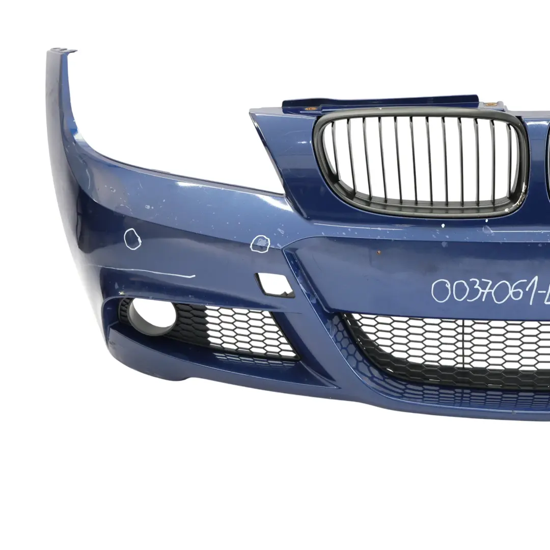 Complete Front Bumper Trim Panel Le Mans Blue - 381 to BMW E90 E91 LCI M Sport with Part number 0037061 BMW E90 E91 LCI M Sport Complete Front Bumper Trim Panel Le Mans Blue - 381 - SKU 0037061-LMB1 - Part number 0037061