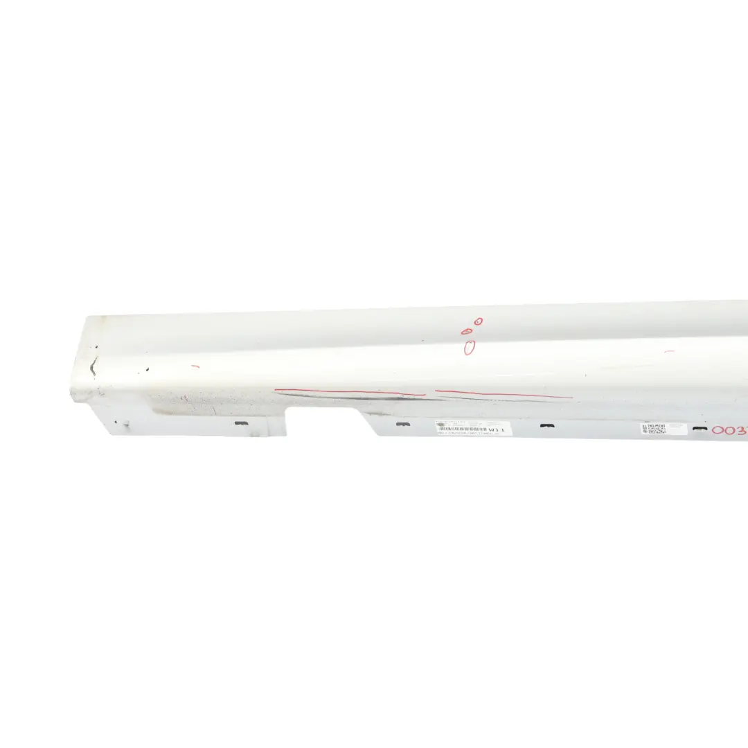 BMW E90 LCI Side Skirt M Sport Sill Strip Left N/S Titansilber Titan Silver 354 - SKU 0037229-TS2 - Part number 0037229