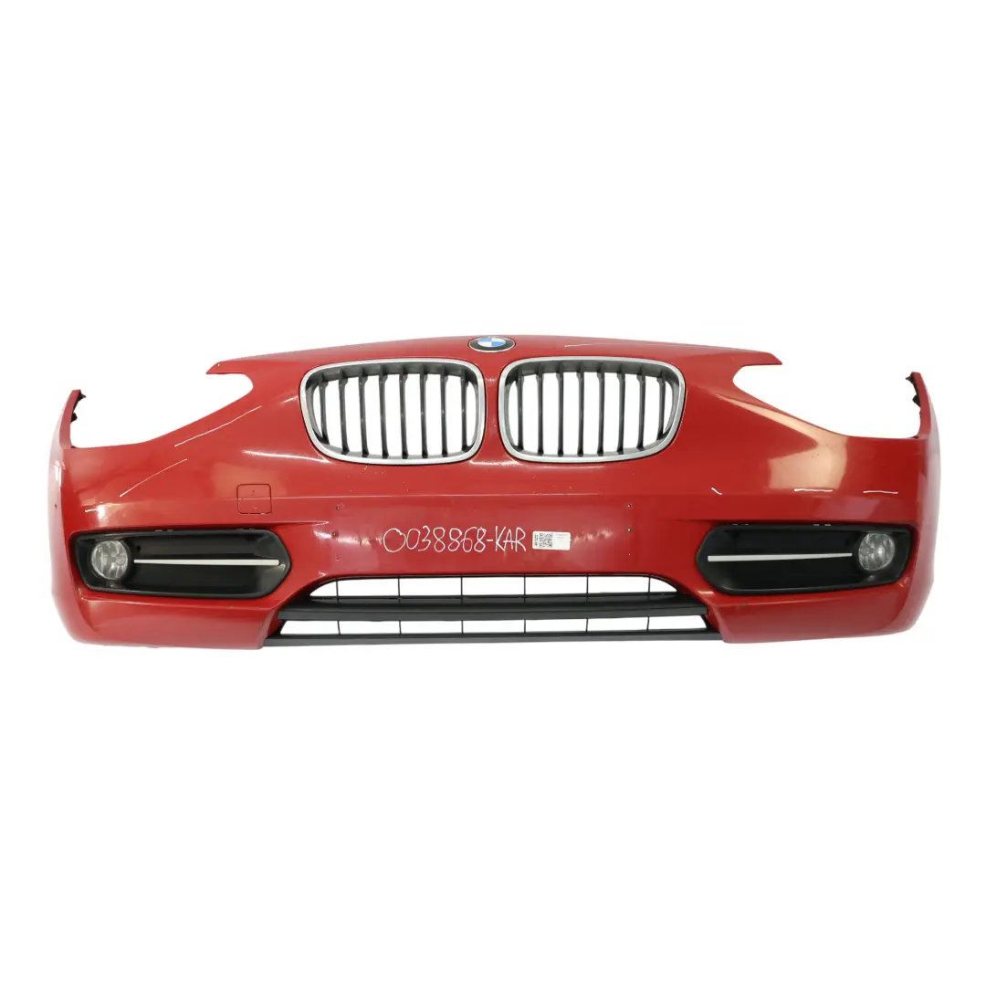 Bumper Front Complete Trim Panel Covering Karmesinrot Red - A61 to BMW F20 F21 with Part number 0038868 BMW F20 F21 Bumper Front Complete Trim Panel Covering Karmesinrot Red - A61 - SKU 0038868-KAR - Part number 0038868