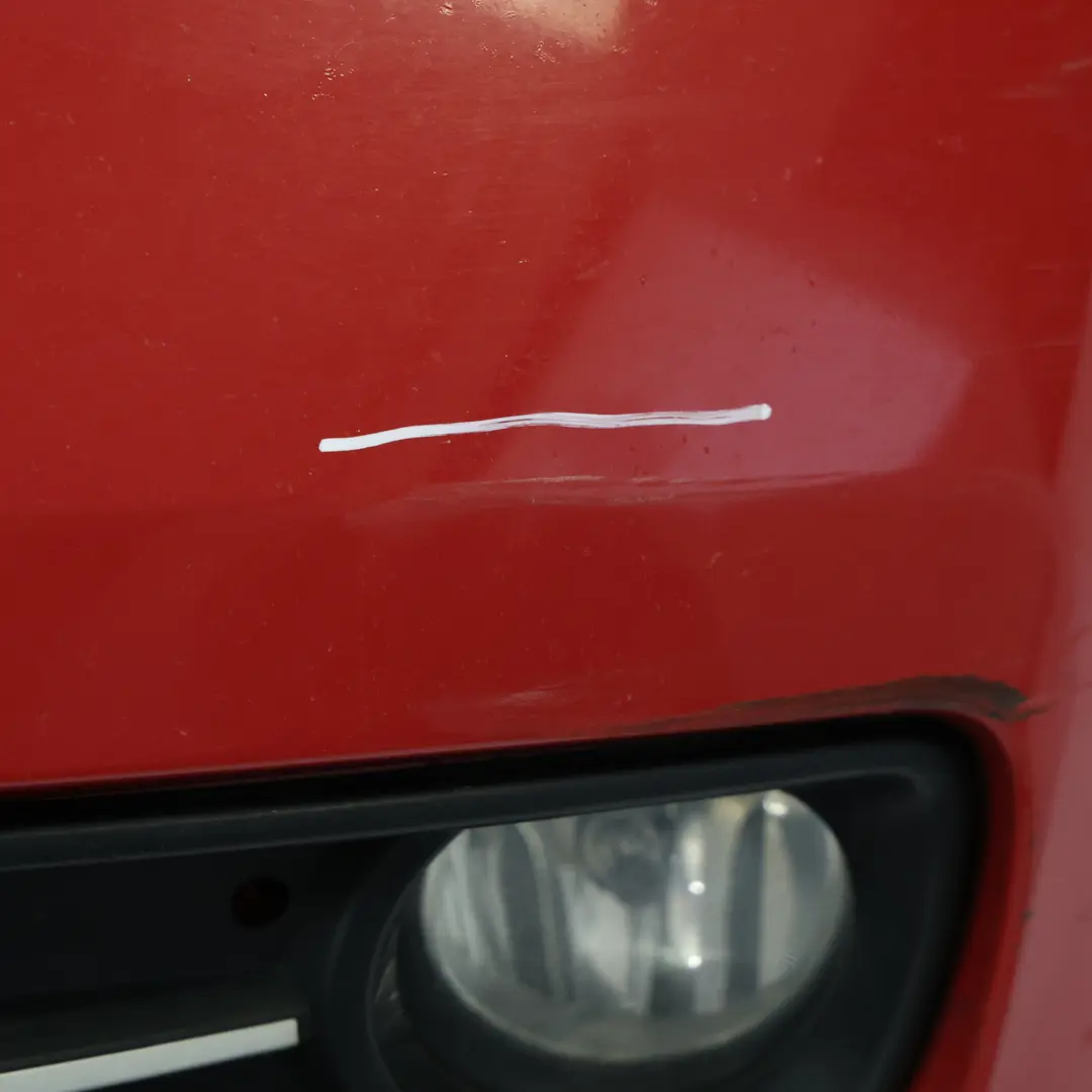 BMW F20 F21 Bumper Front Complete Trim Panel Covering Karmesinrot Red - A61 - SKU 0038868-KAR - Part number 0038868